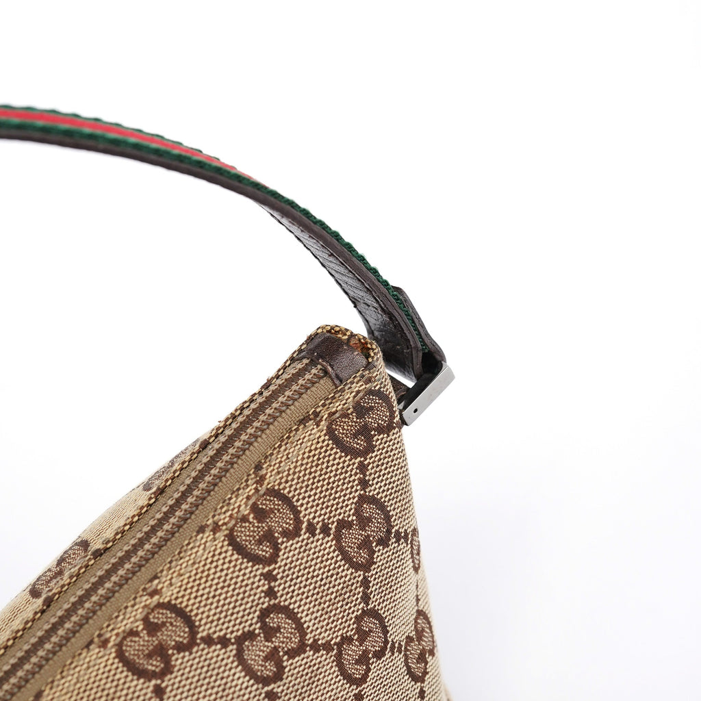 141809 Beige GG Boat Pochette