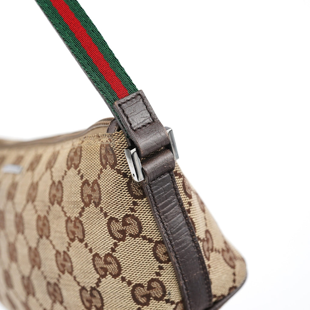 141809 Beige GG Boat Pochette