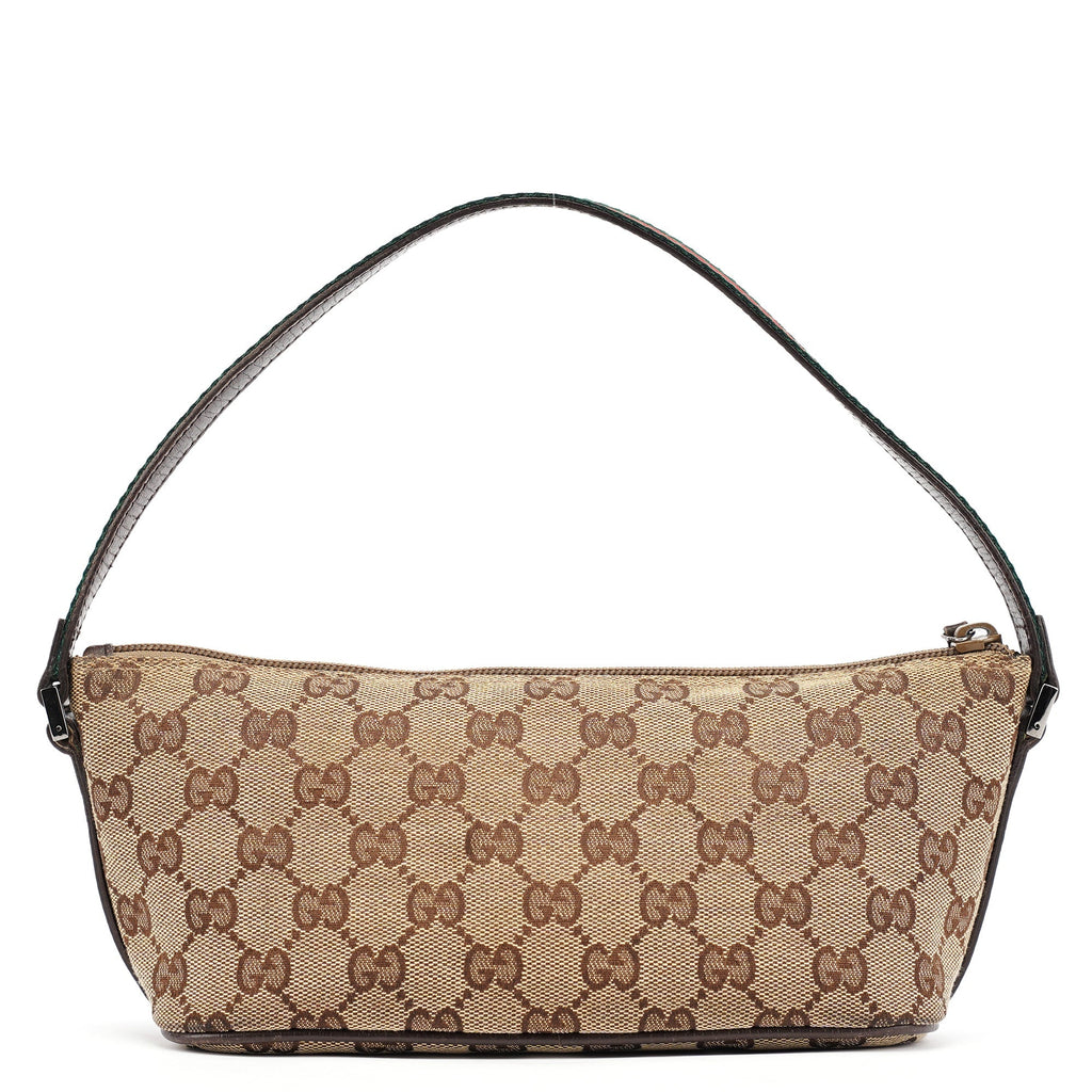 141809 Beige GG Boat Pochette
