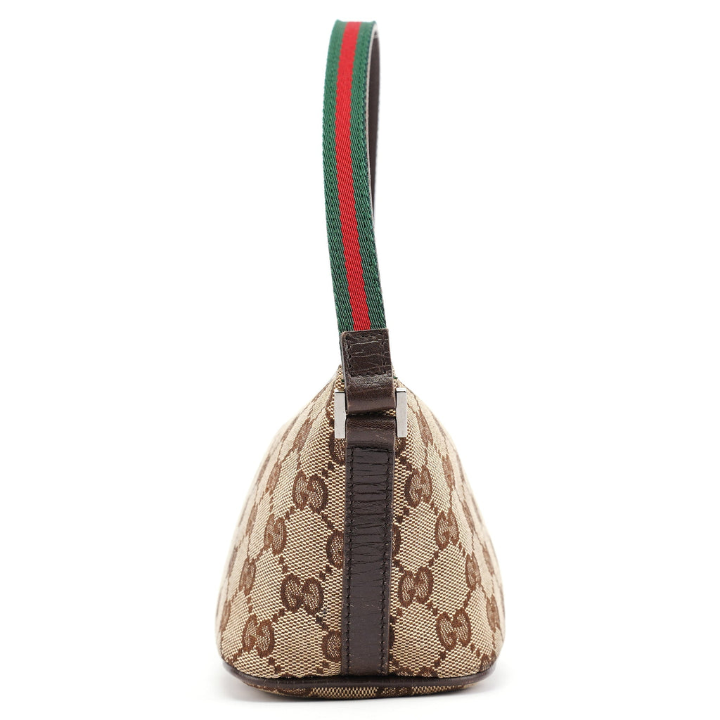 141809 Beige GG Boat Pochette