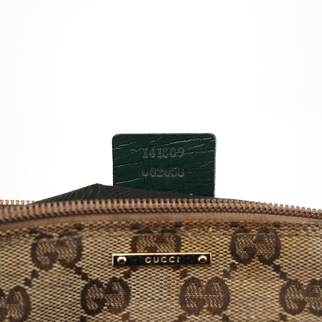 141809 Beige GG Boat Pochette
