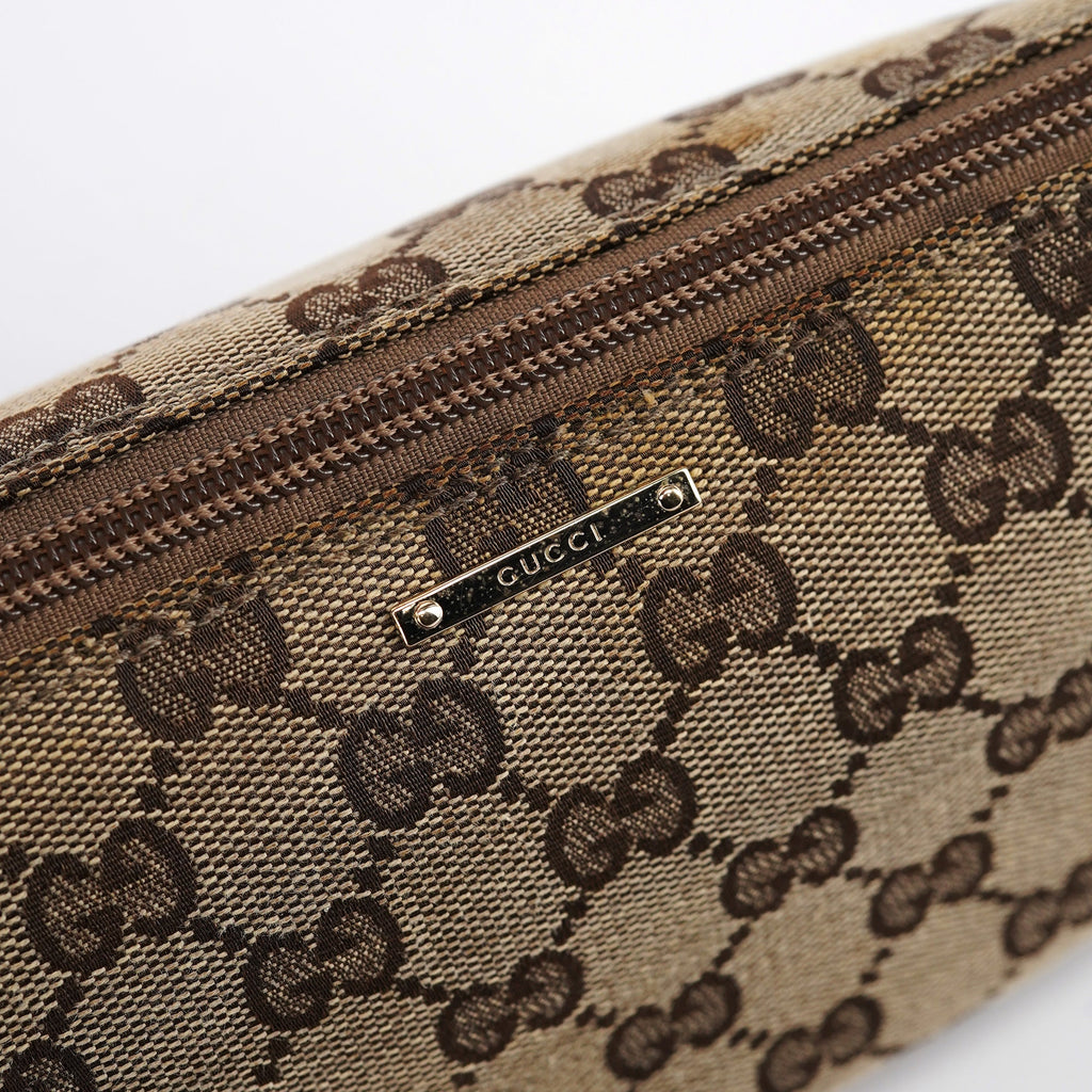 141809 Beige GG Boat Pochette