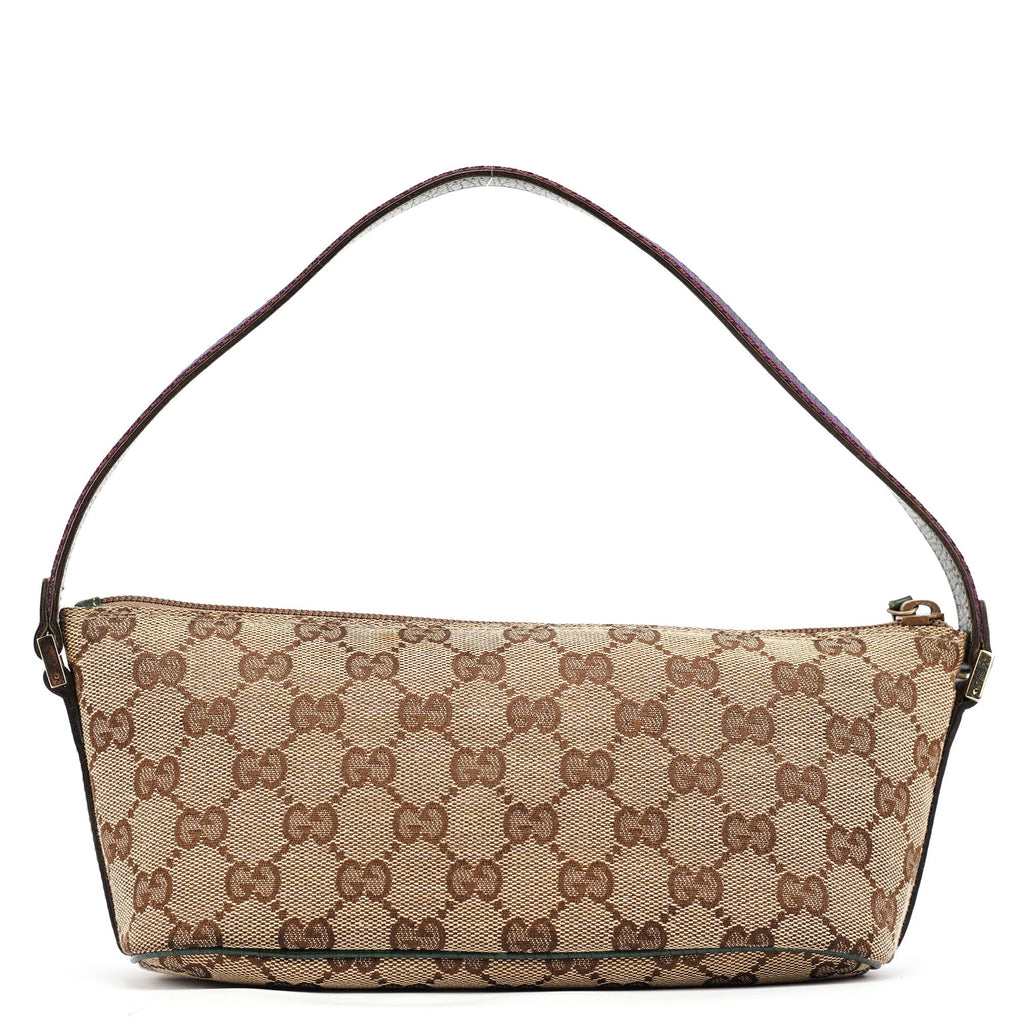 141809 Beige GG Boat Pochette