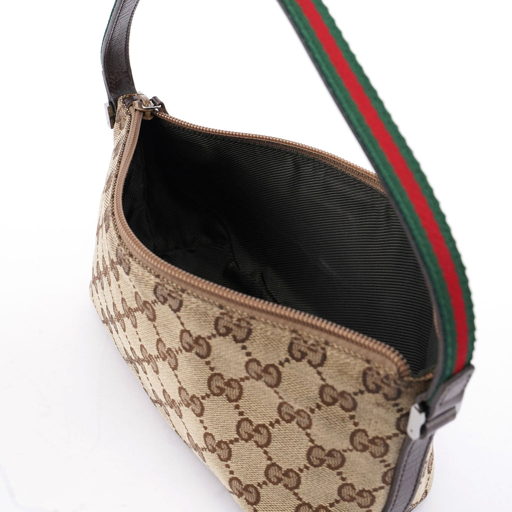 141809 Beige GG Boat Pochette