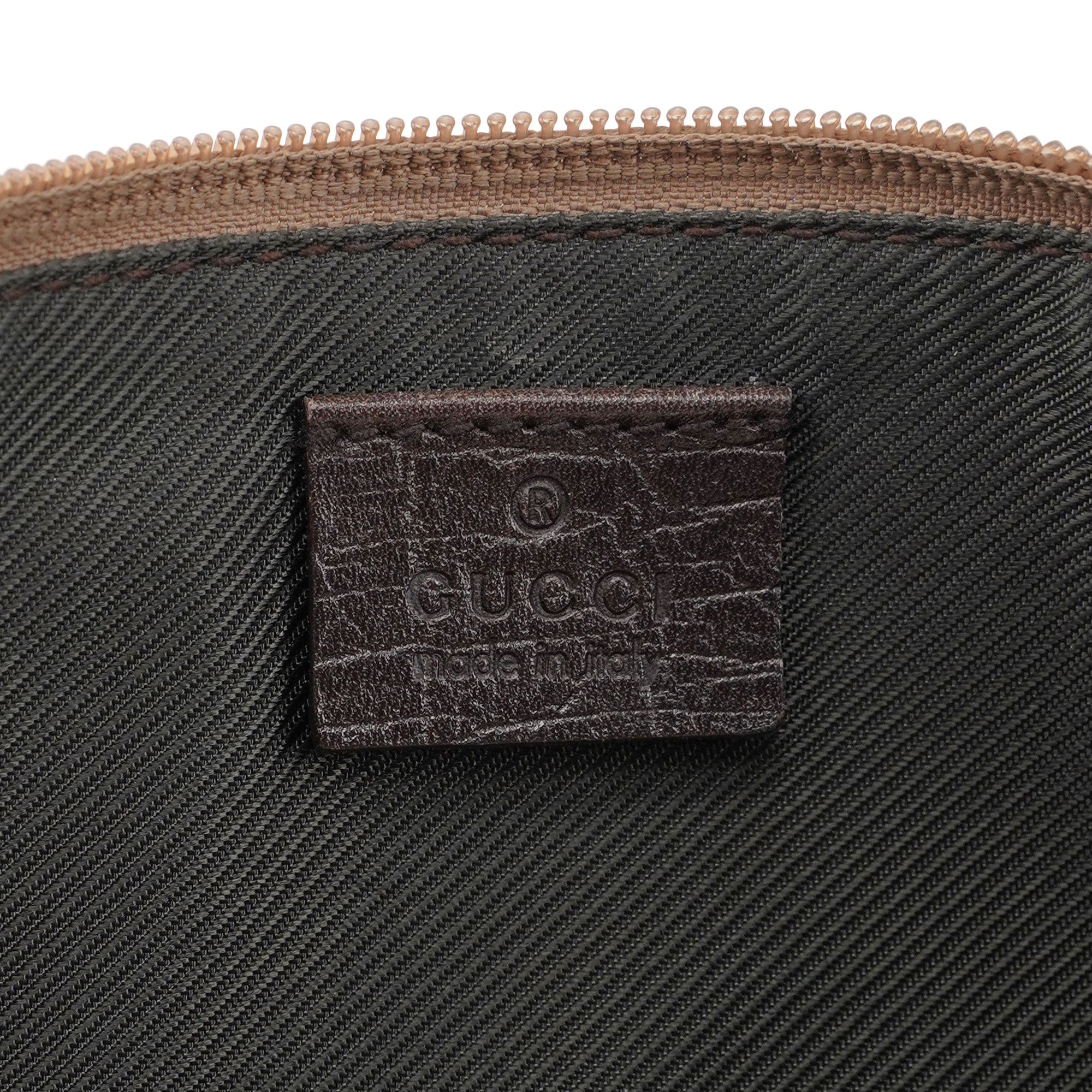 141809 Beige GG Boat Pochette