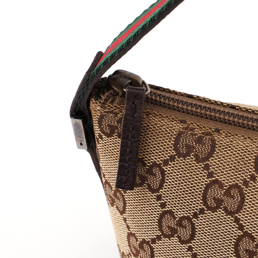 141809 Beige GG Boat Pochette