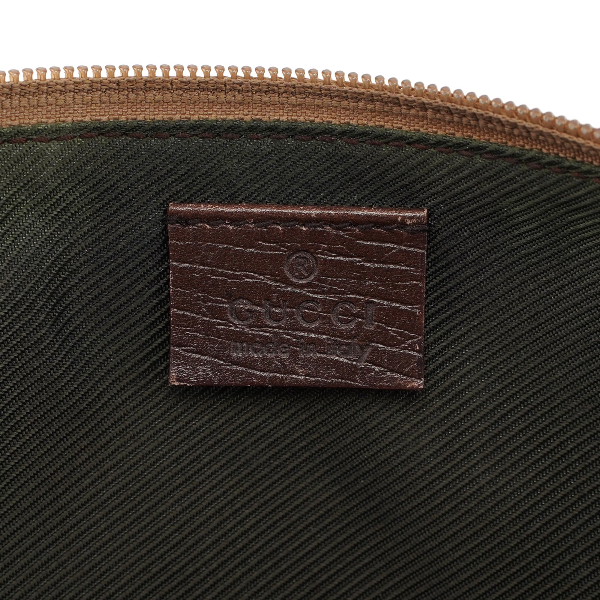 141809 Beige GG Boat Pochette