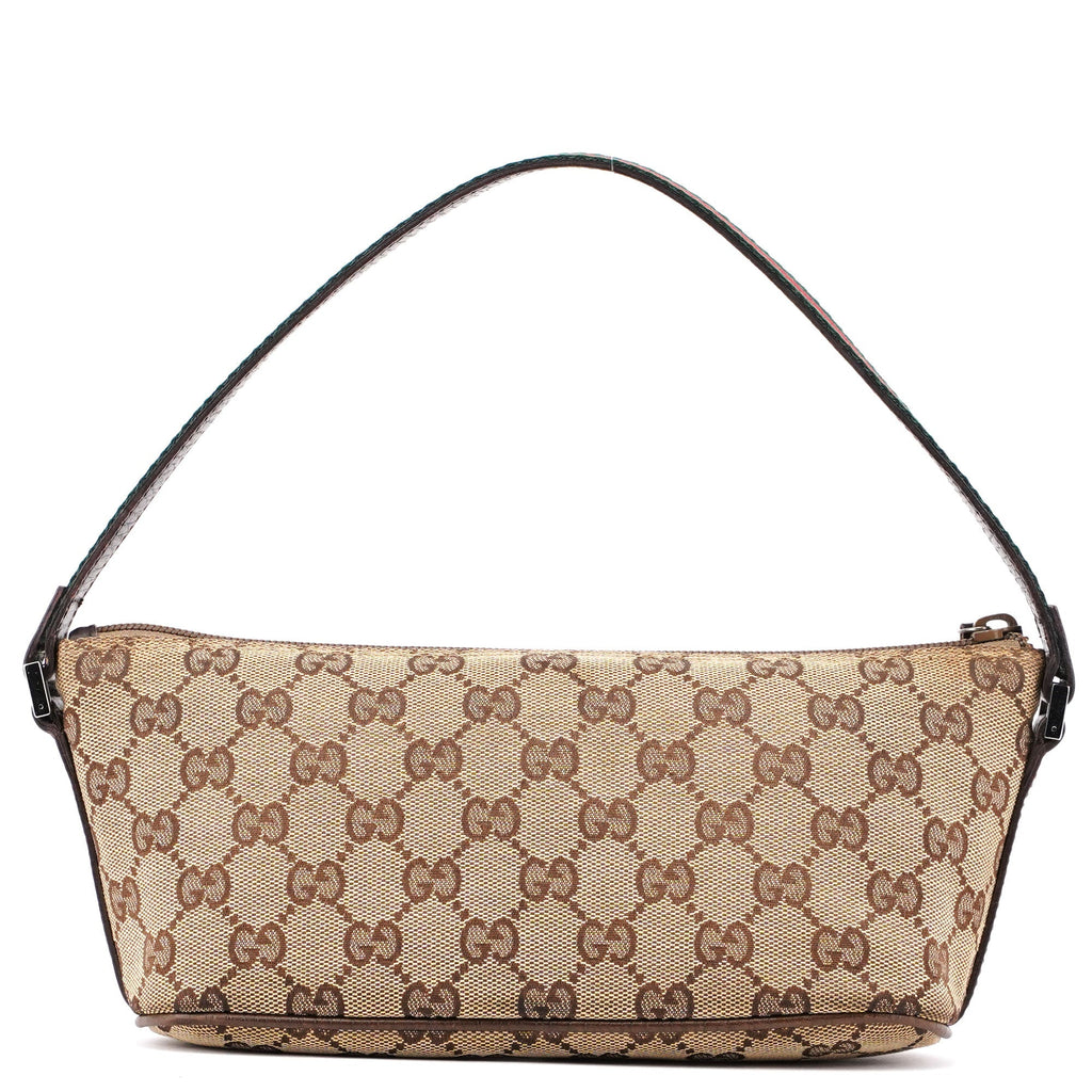 141809 Beige GG Boat Pochette