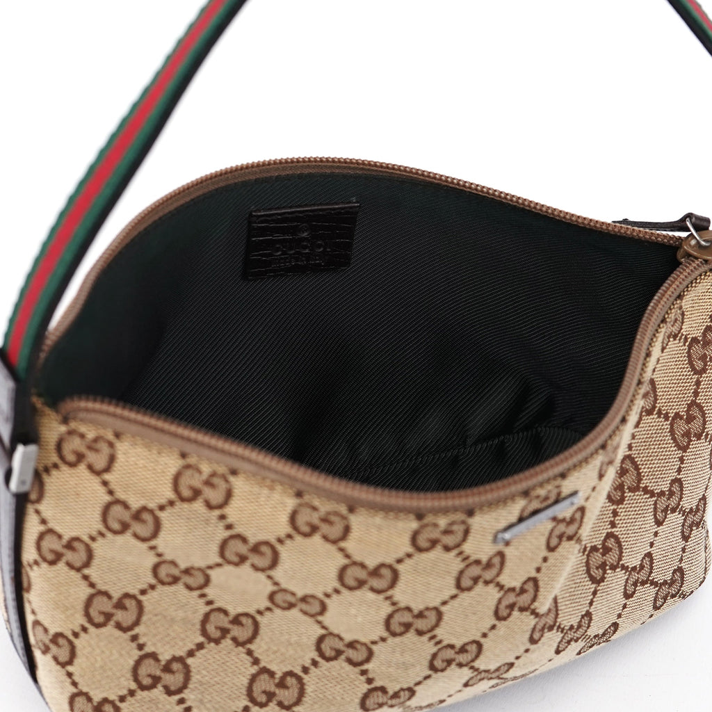 141809 Beige GG Boat Pochette