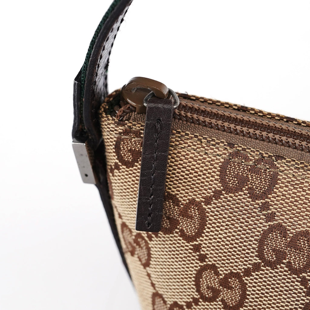 141809 Beige GG Boat Pochette