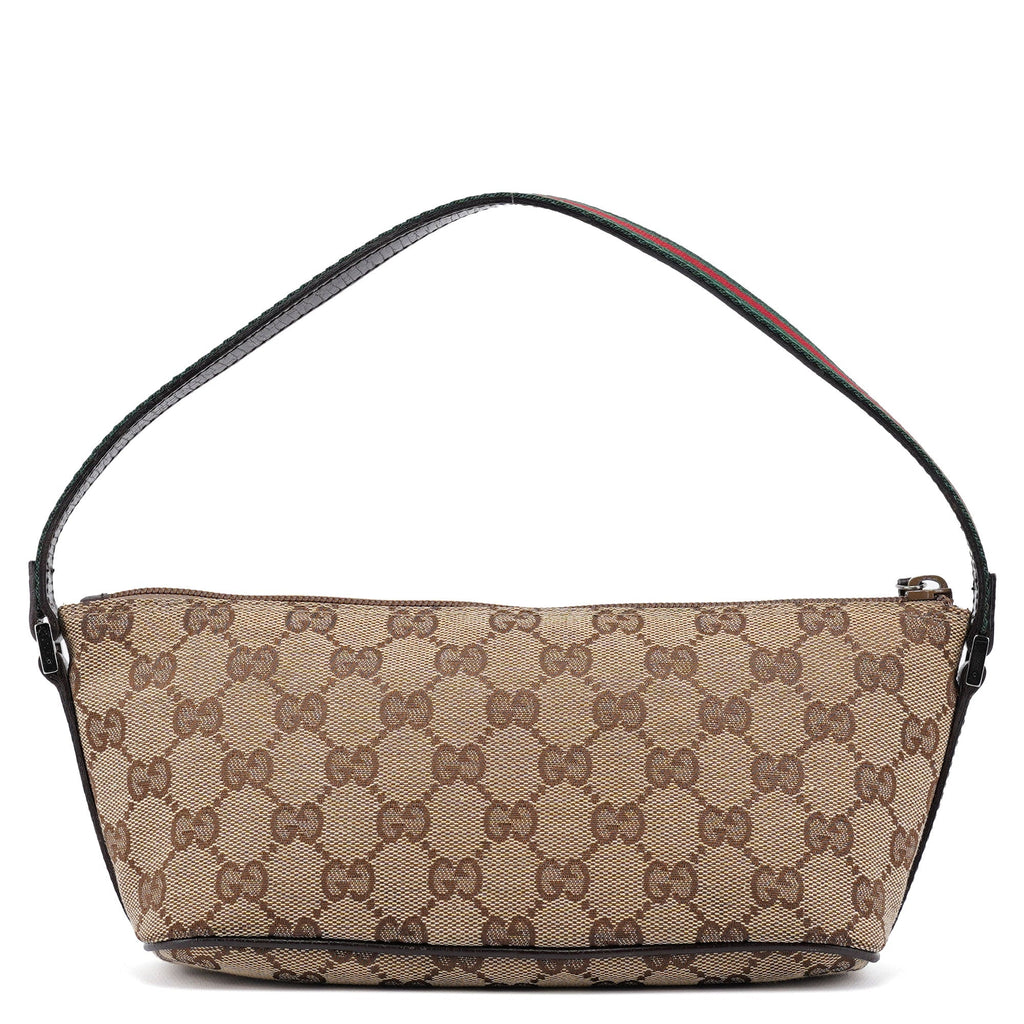 141809 Beige GG Boat Pochette