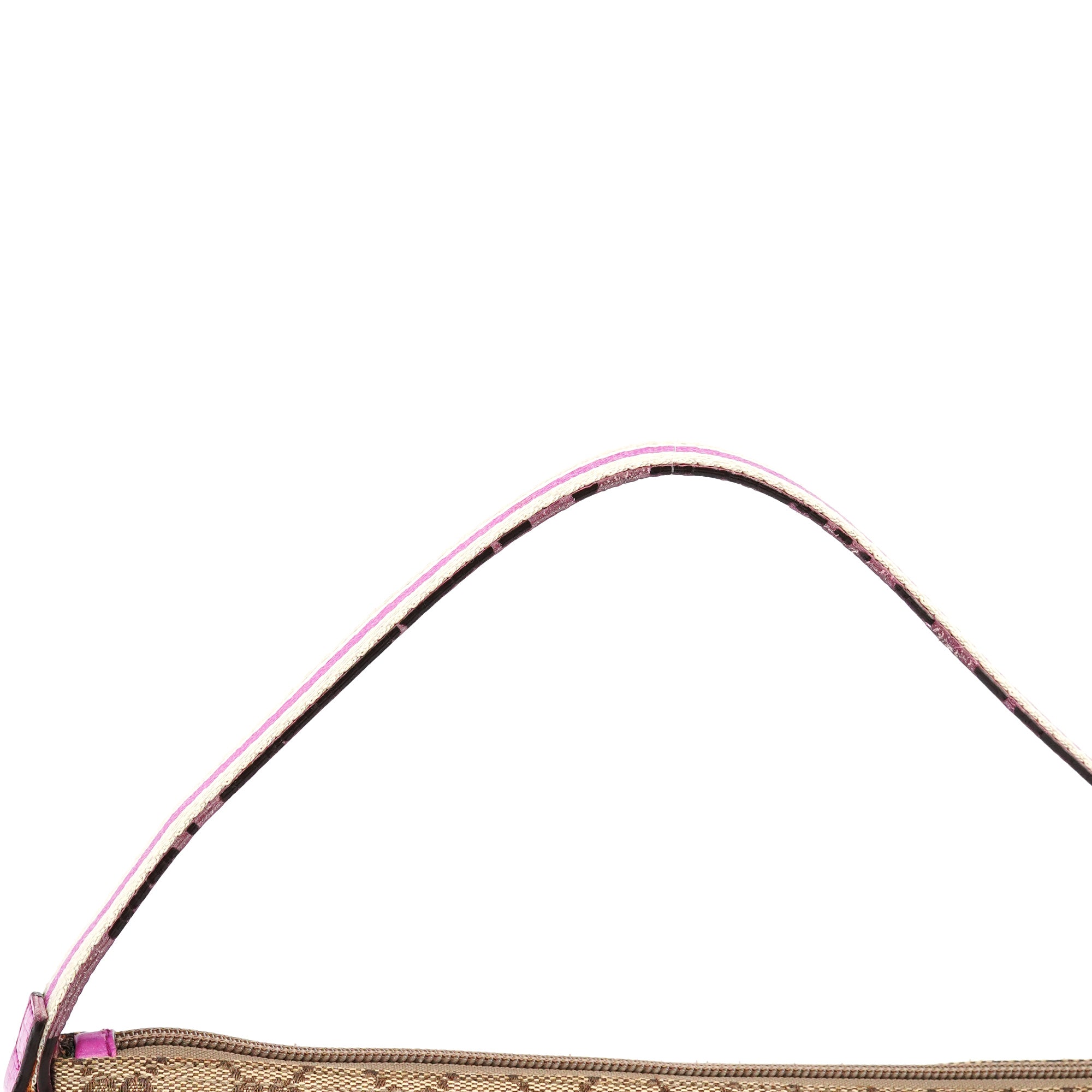 141809 Beige Pink GG Boat Pochette