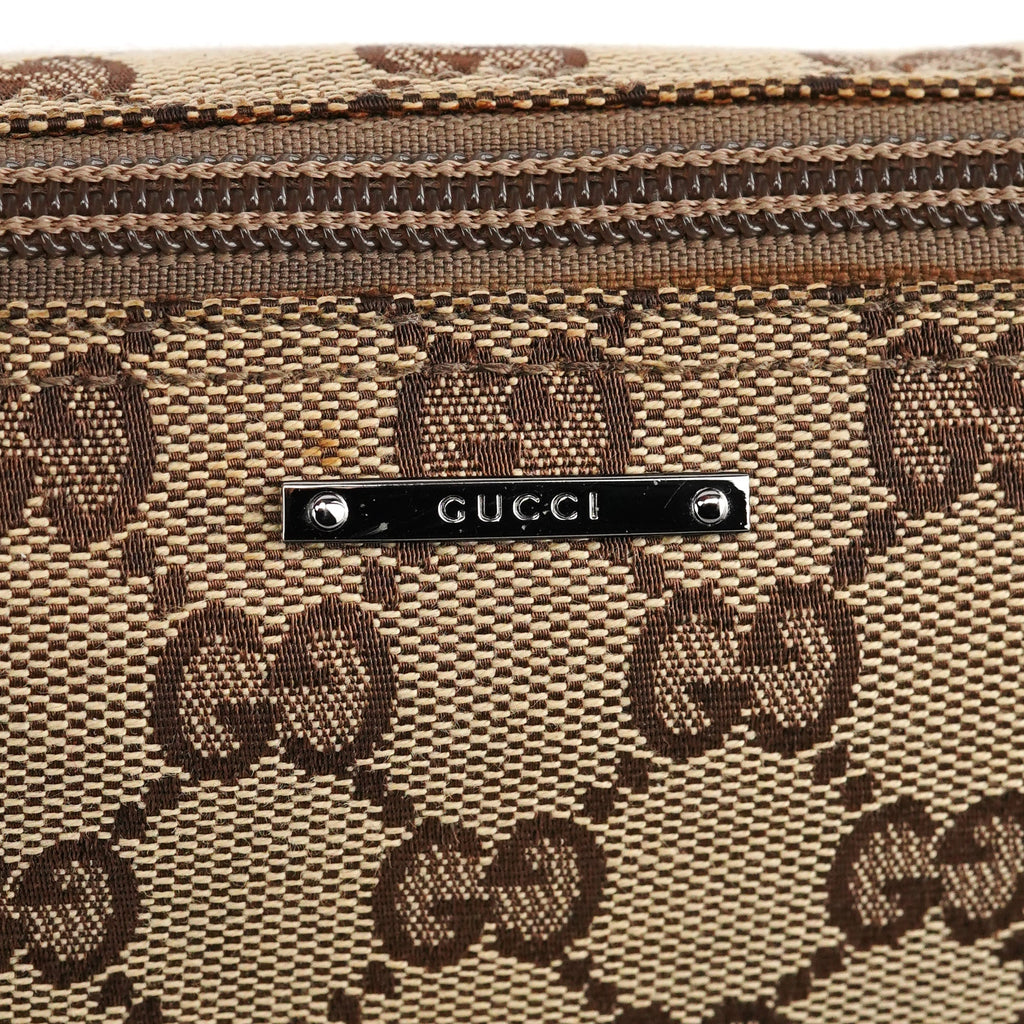 141809 Beige Pink GG Boat Pochette