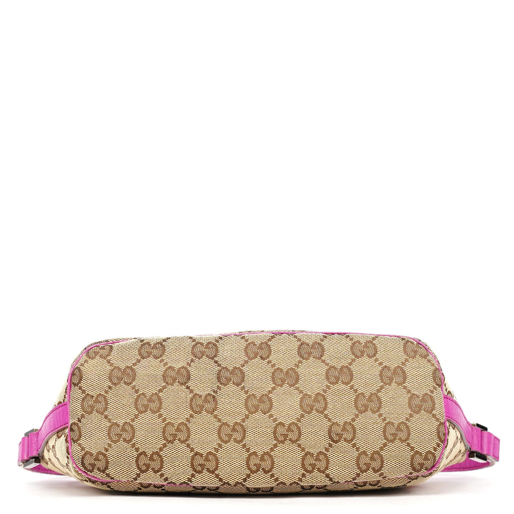 141809 Beige Pink GG Boat Pochette