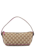 141809 Beige Pink GG Boat Pochette