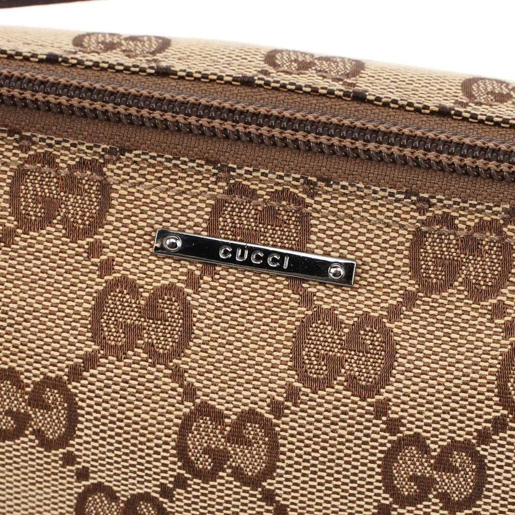141809 Beige Pink GG Boat Pochette