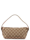 141809 Beige Pink GG Boat Pochette