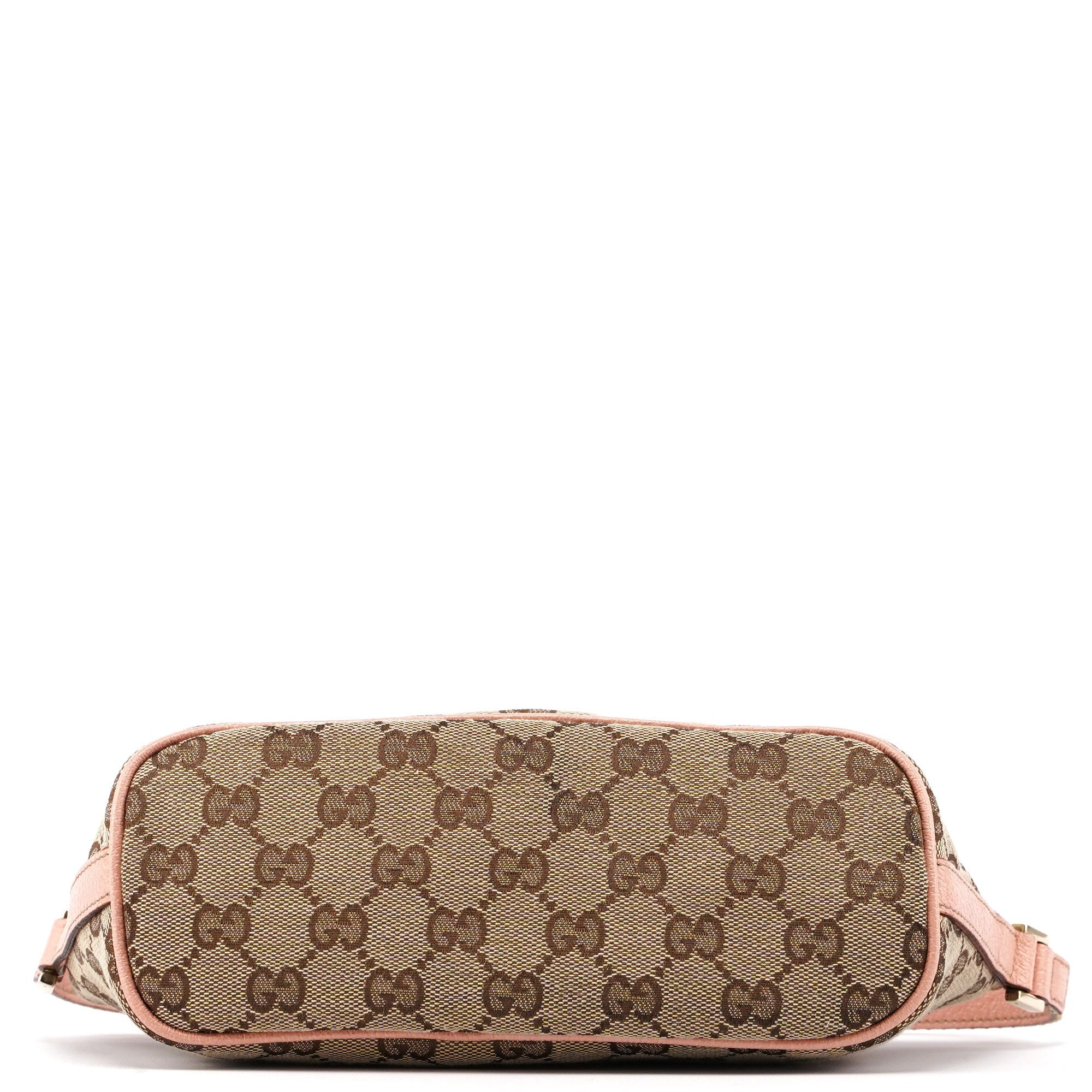 141809 Beige Pink GG Boat Pochette