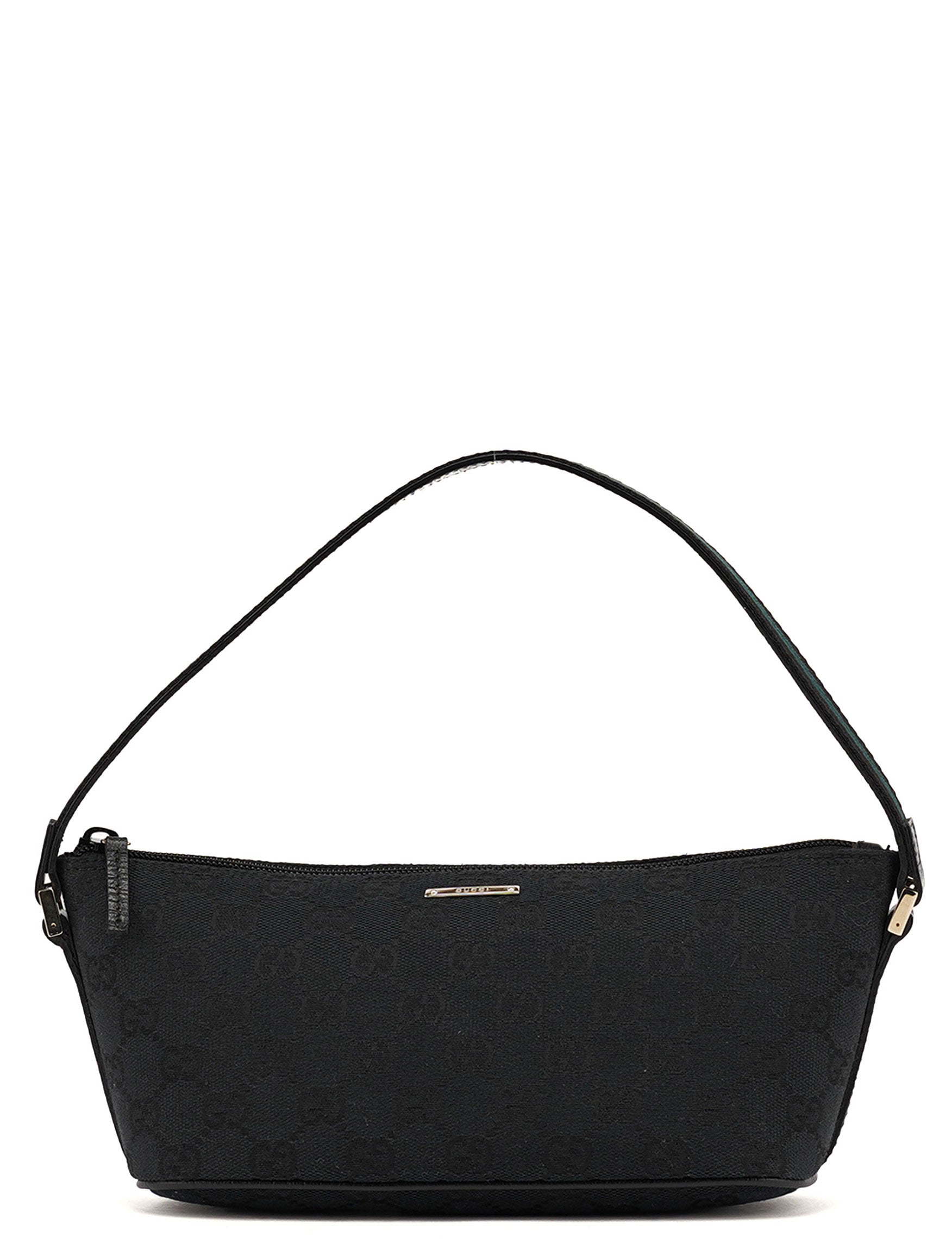 141809 Black GG Boat Pochette