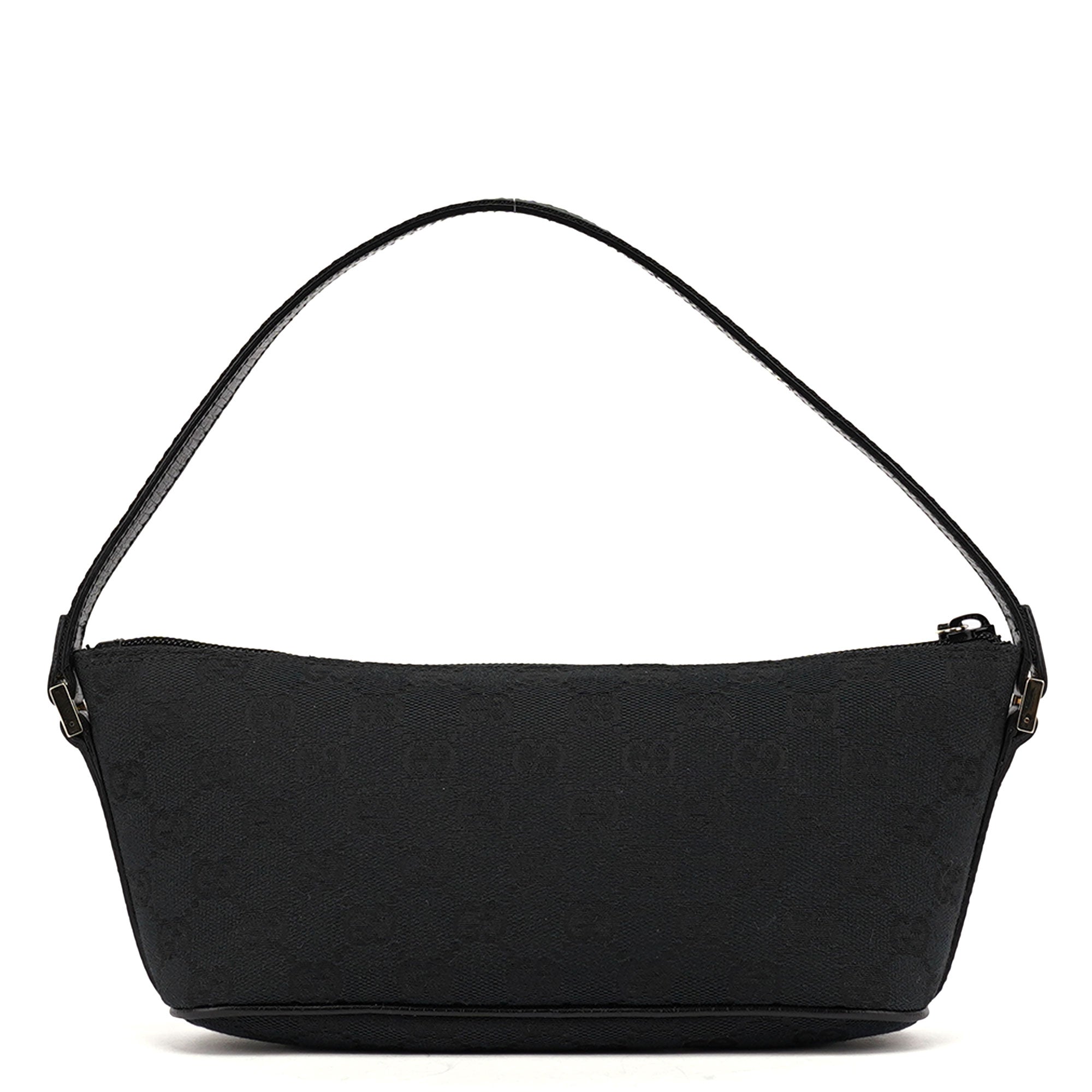 141809 Black GG Boat Pochette