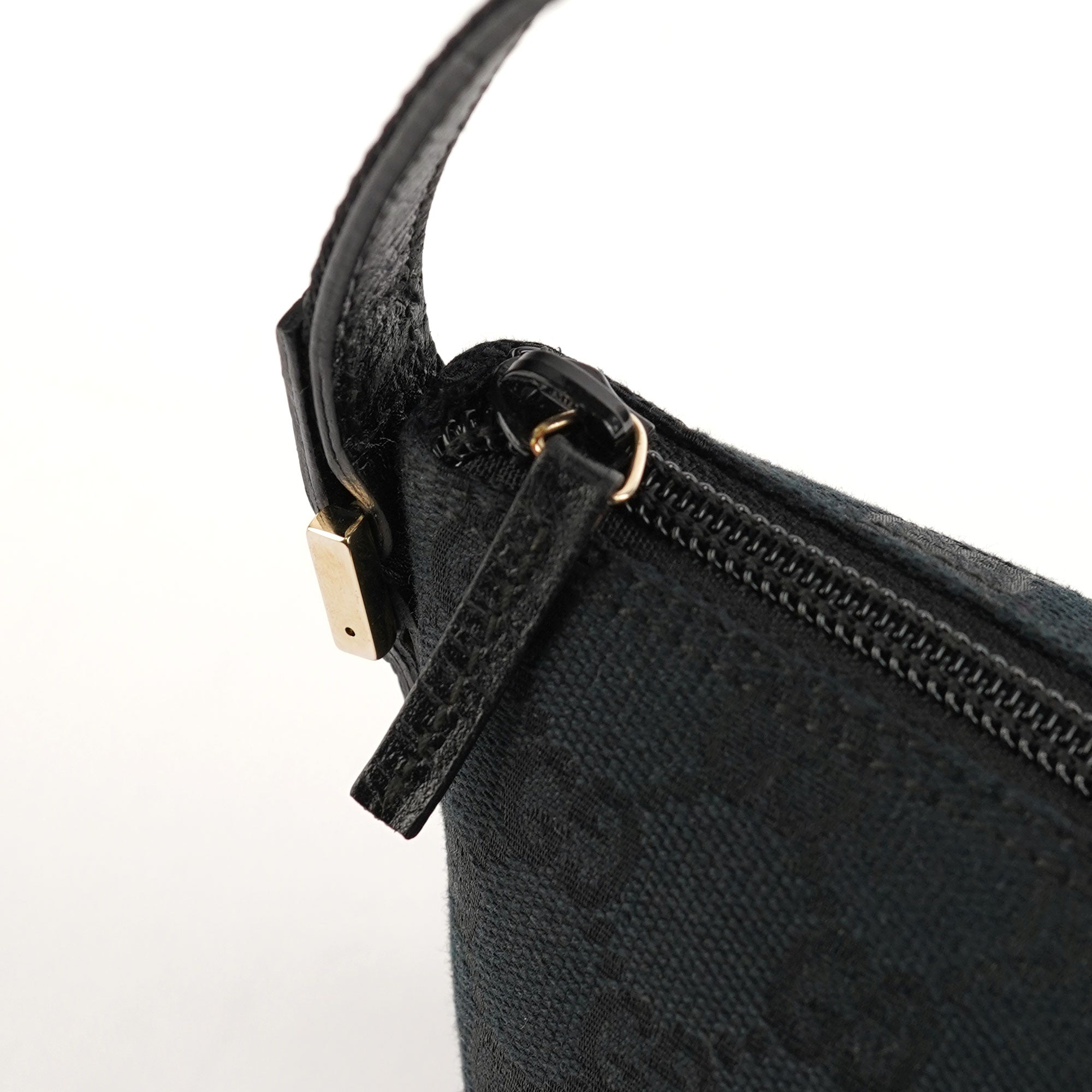 141809 Black GG Boat Pochette