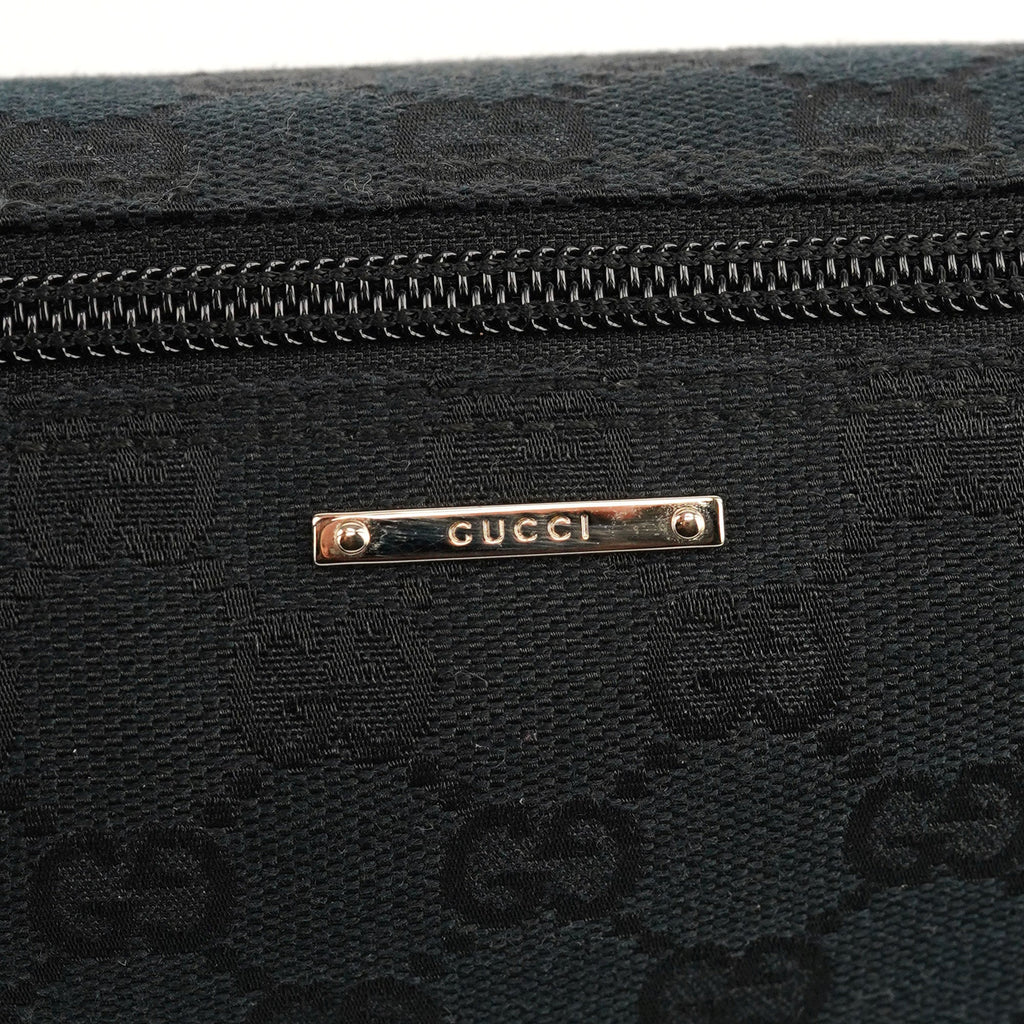 141809 Black GG Boat Pochette