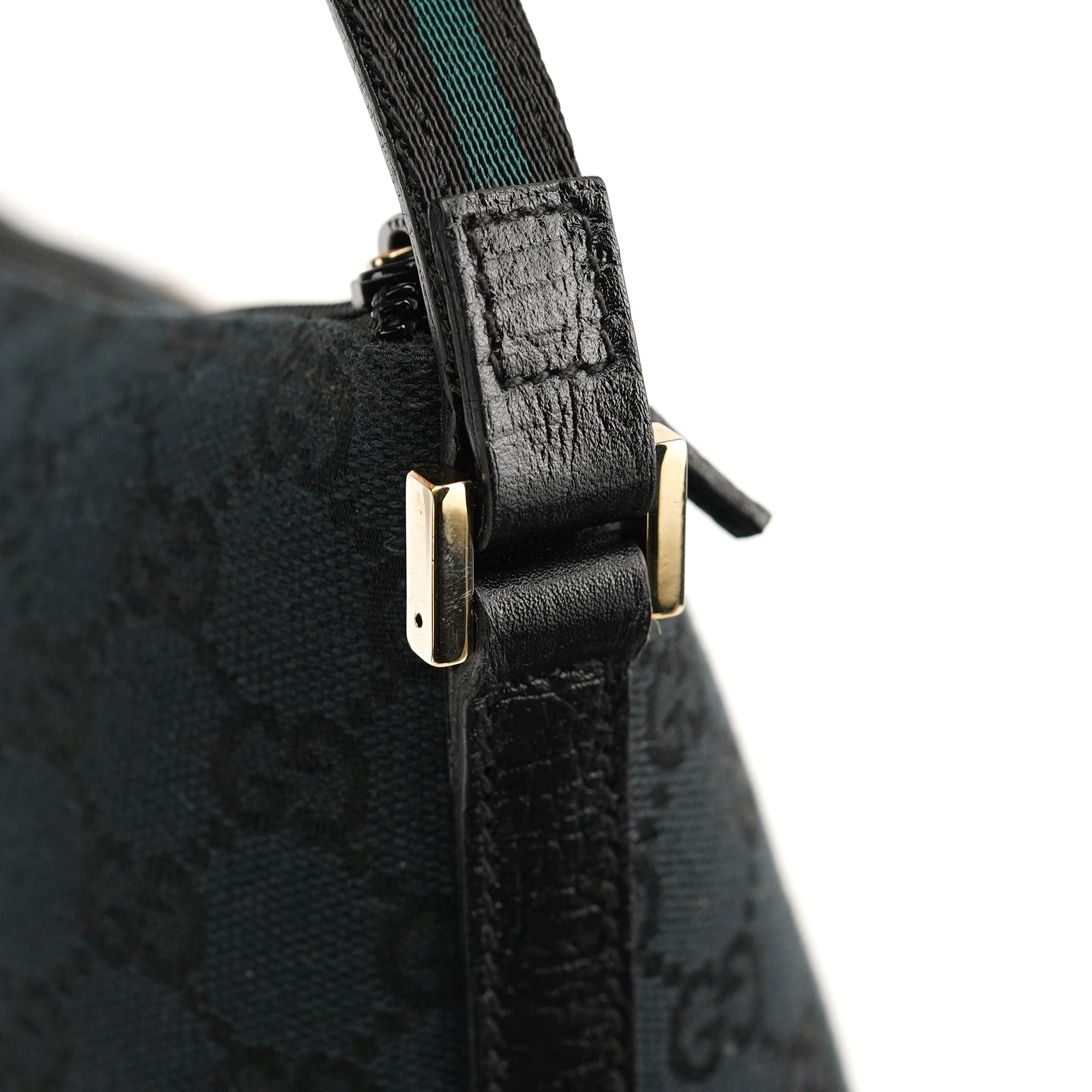 141809 Black GG Boat Pochette
