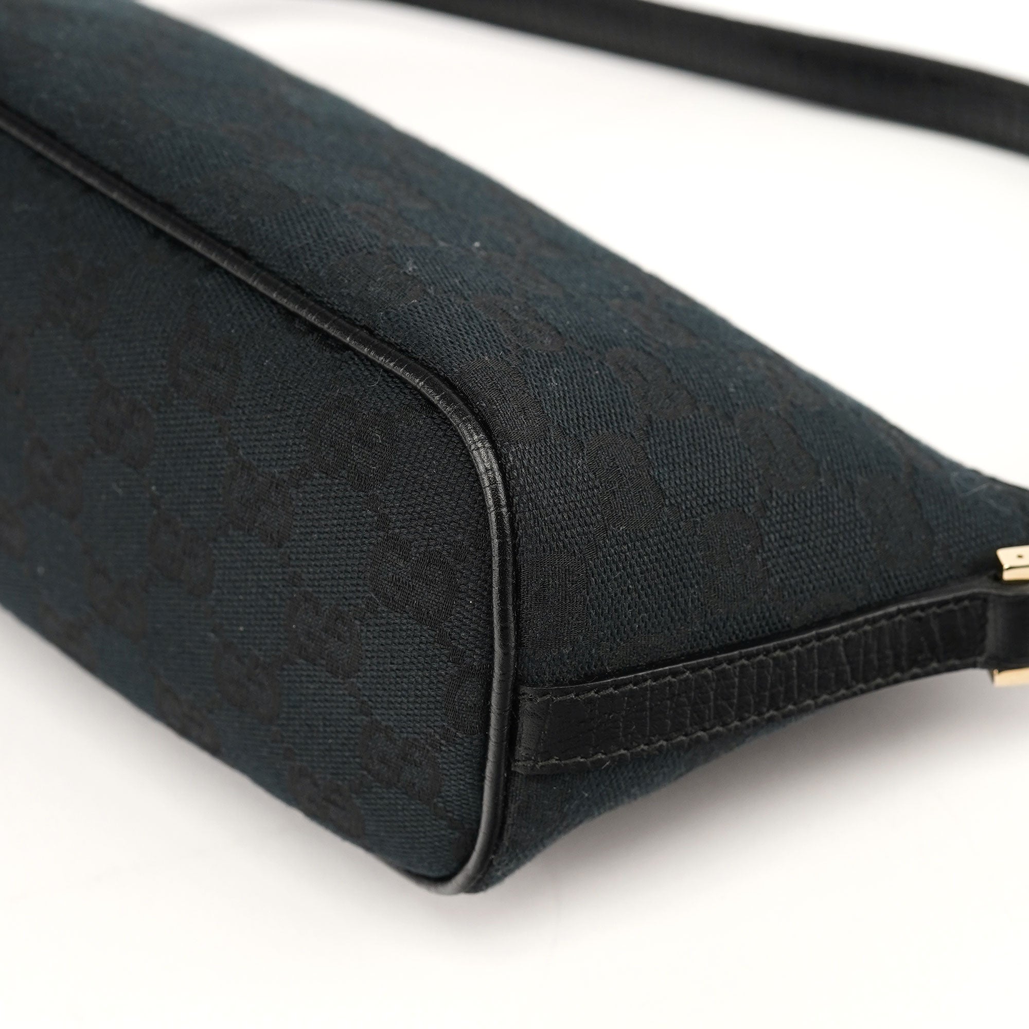 141809 Black GG Boat Pochette
