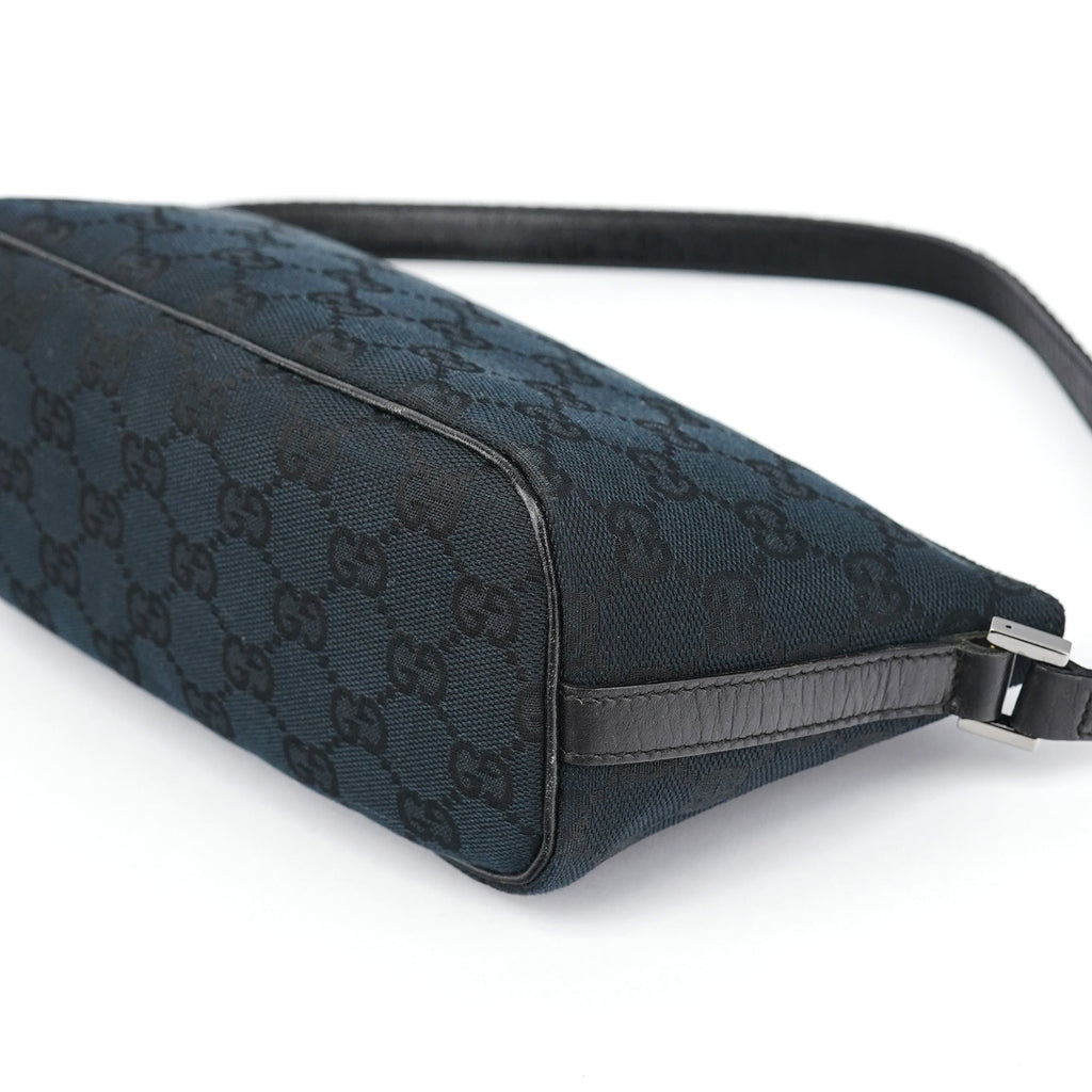 141809 Black GG Boat Pochette