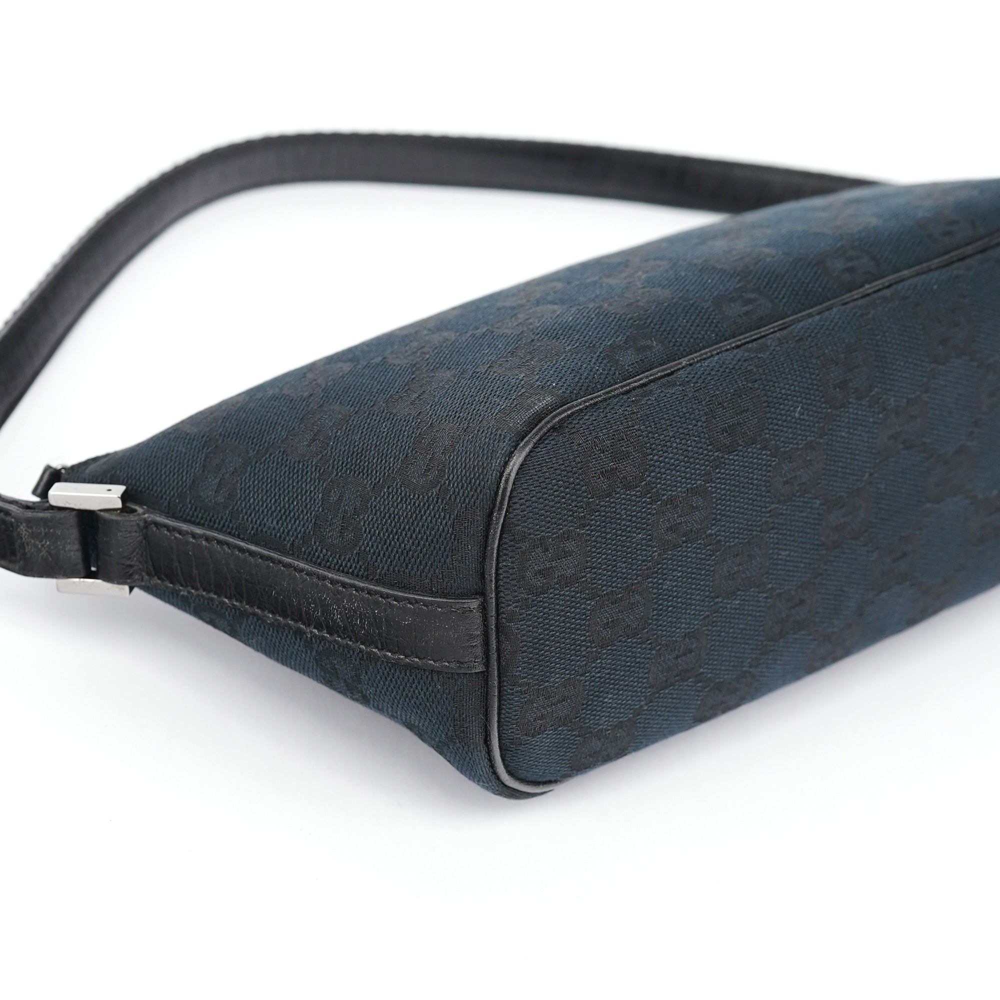 141809 Black GG Boat Pochette
