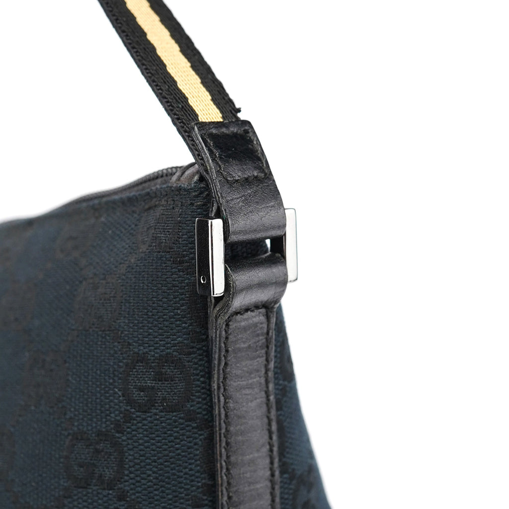 141809 Black GG Boat Pochette