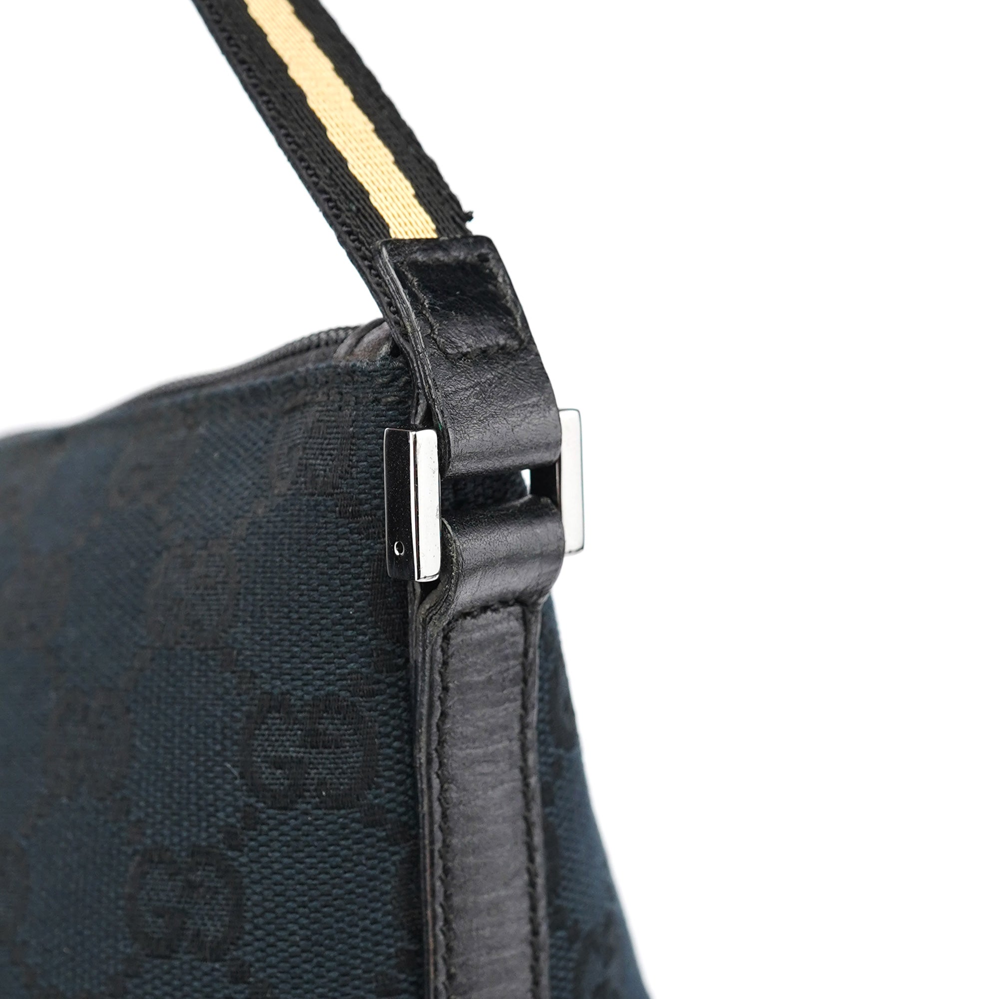 141809 Black GG Boat Pochette