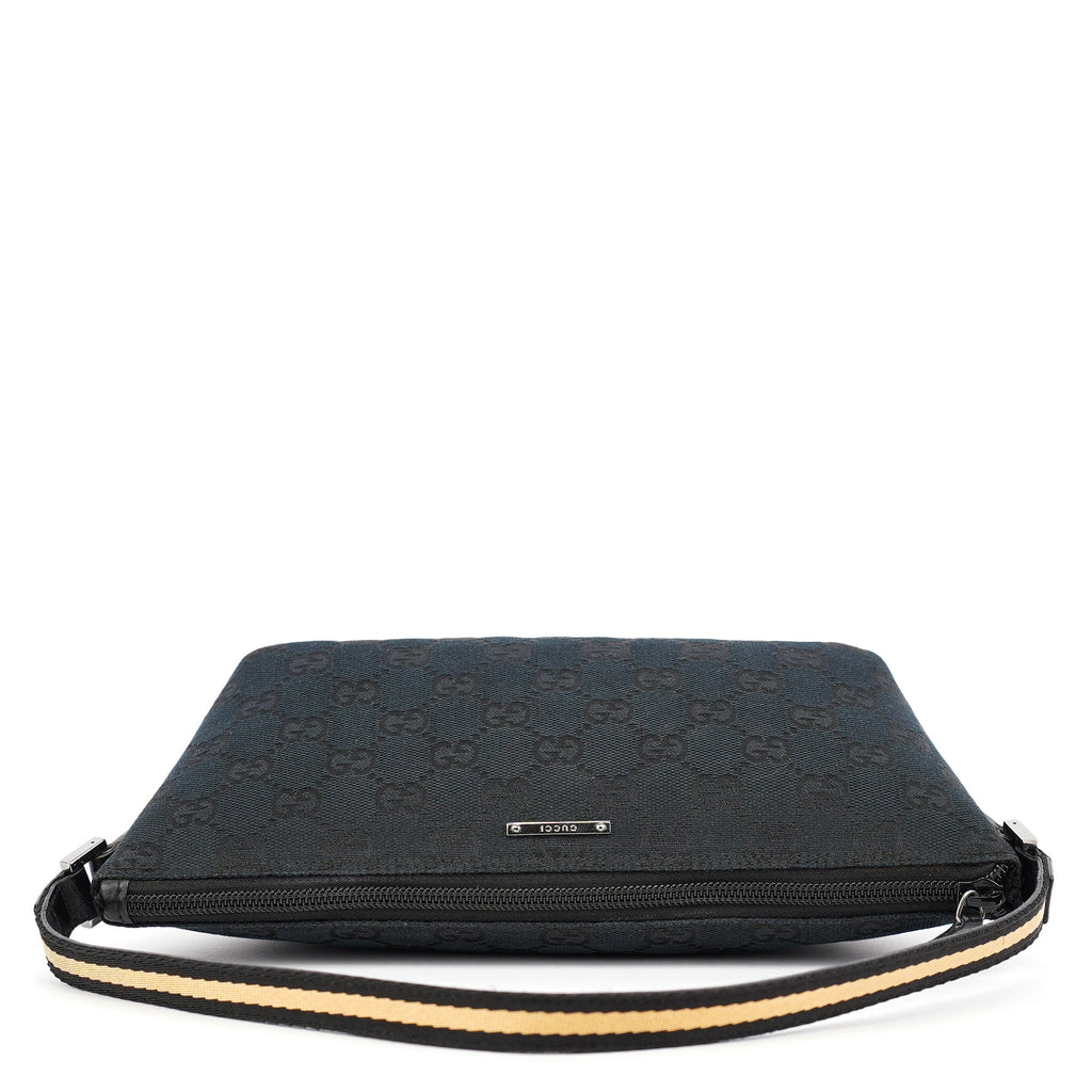 141809 Black GG Boat Pochette