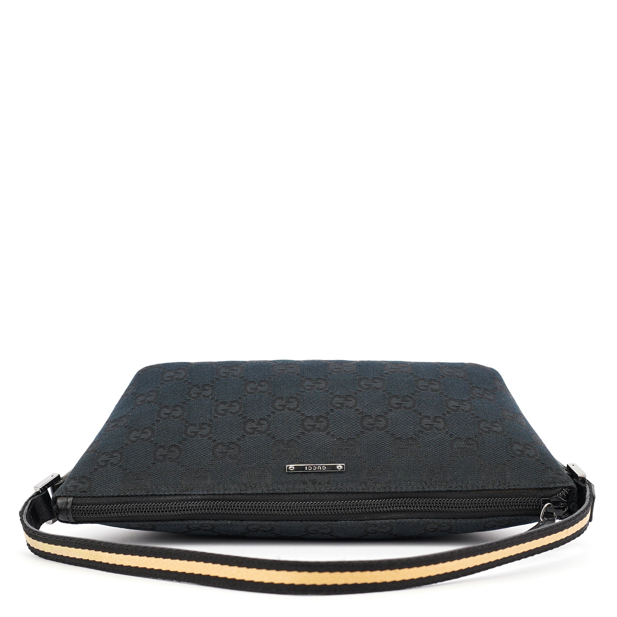 141809 Black GG Boat Pochette