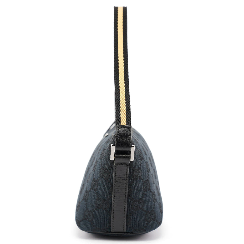 141809 Black GG Boat Pochette