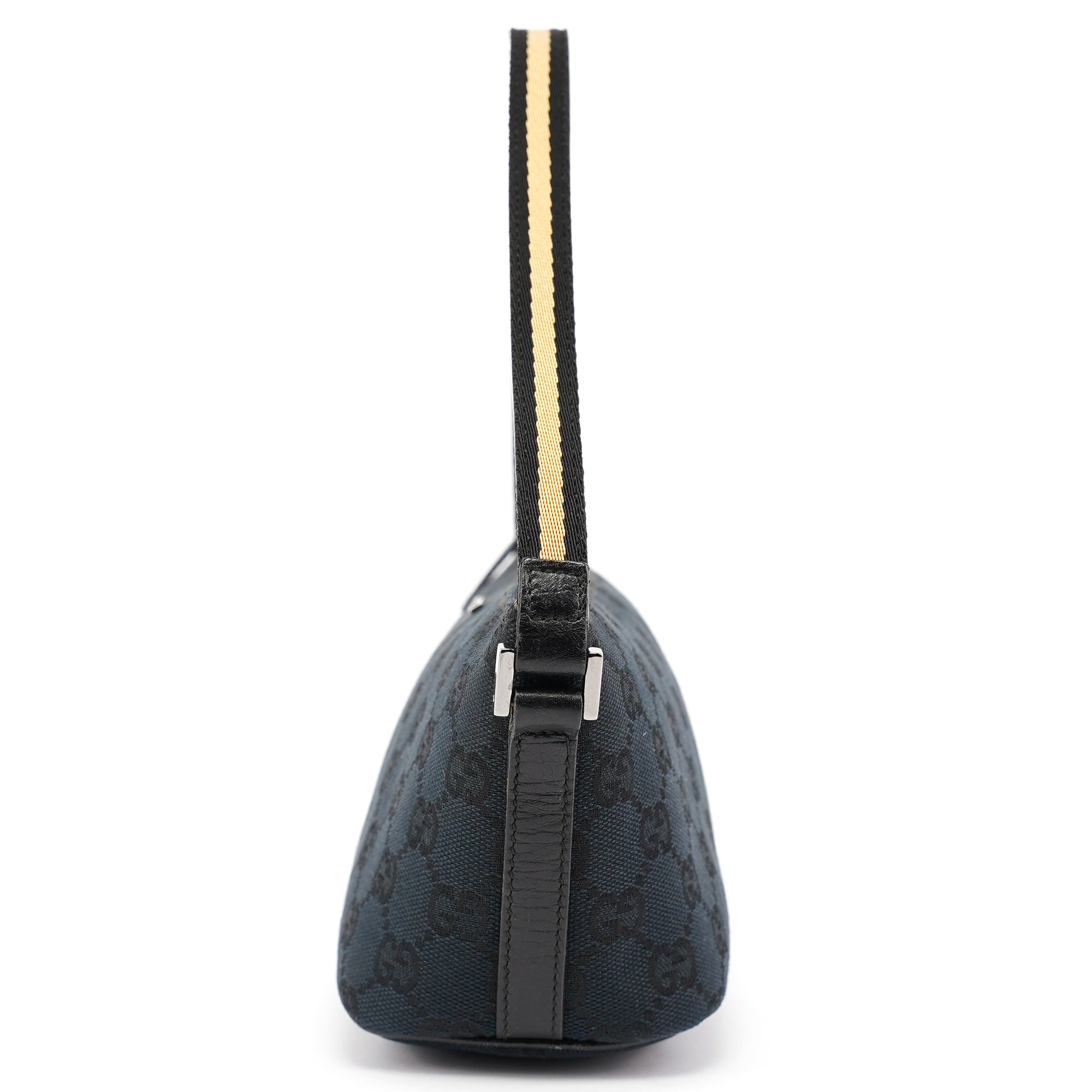 141809 Black GG Boat Pochette