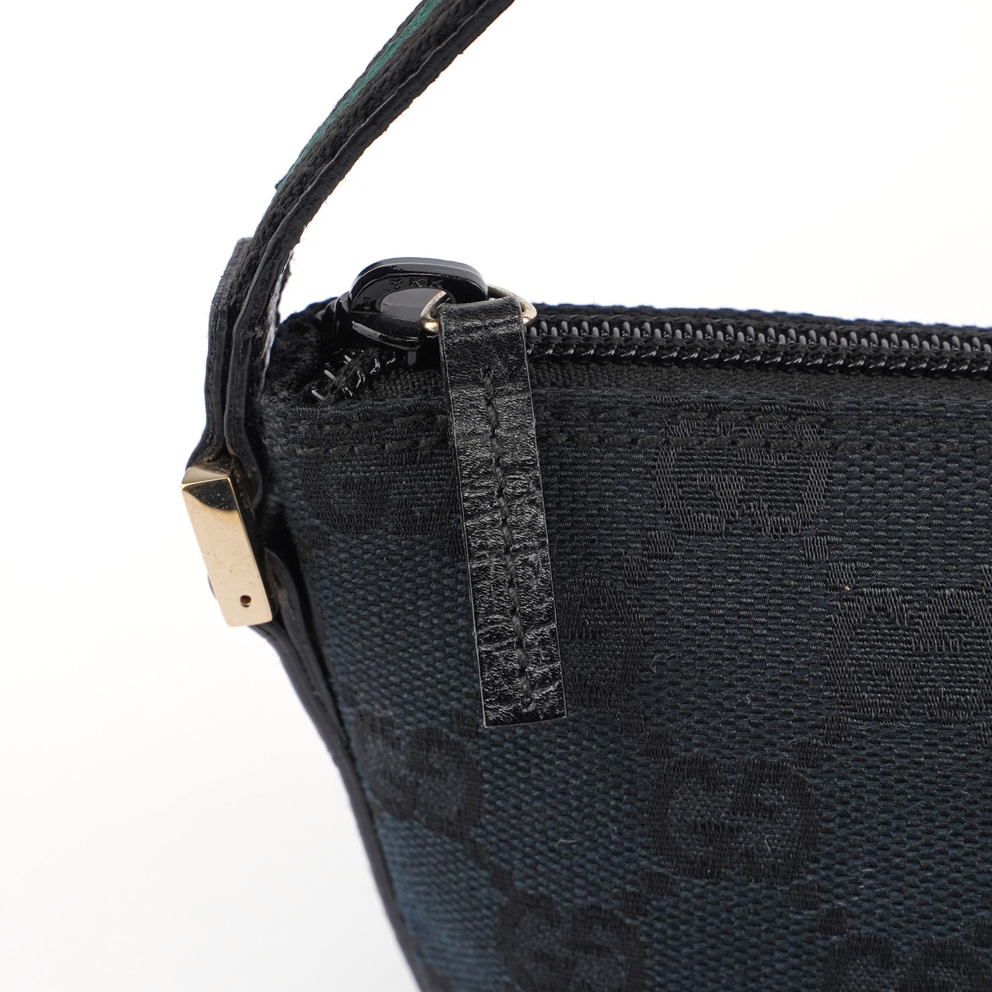 141809 Black GG Boat Pochette