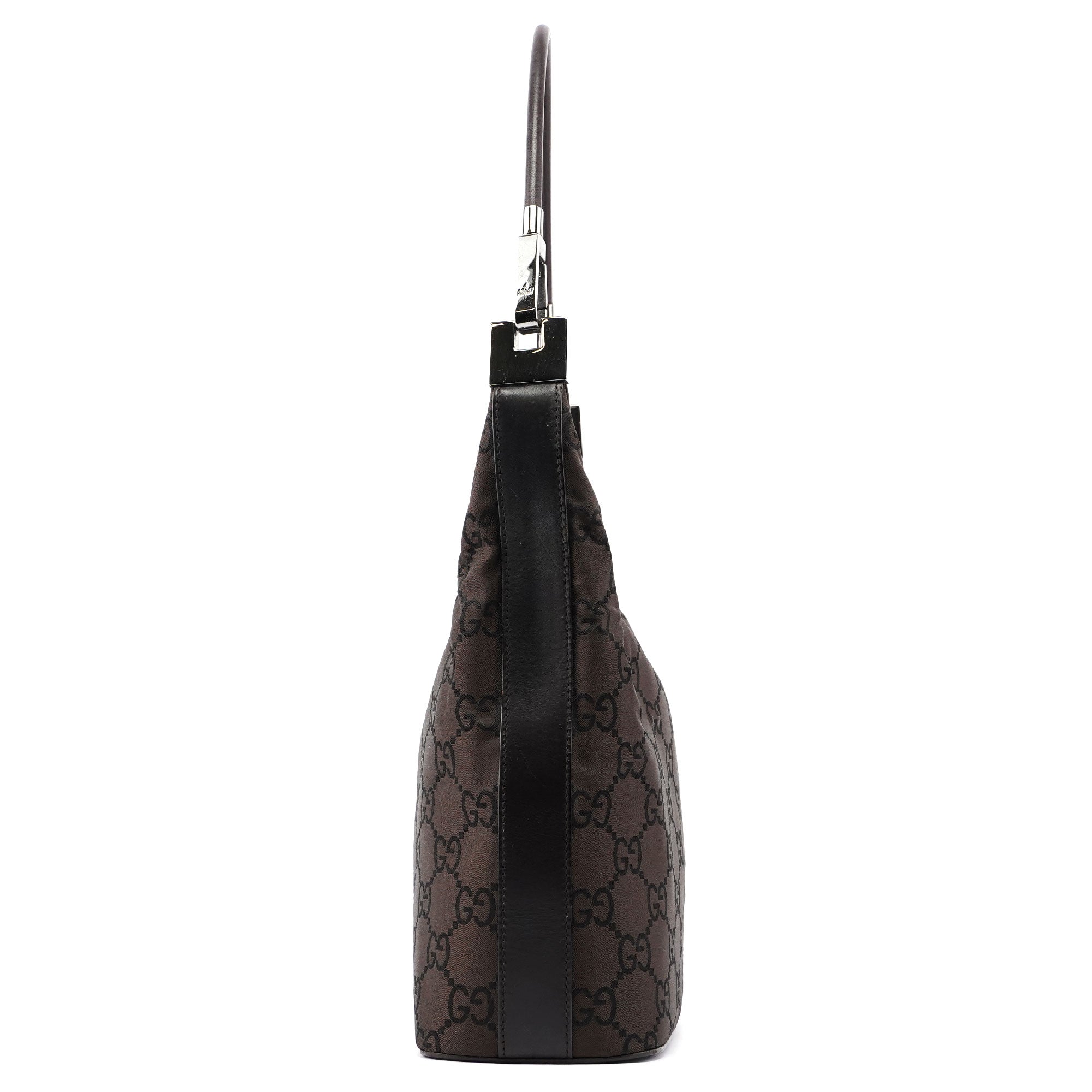 142022 Brown GG Monogram Shoulder Bag