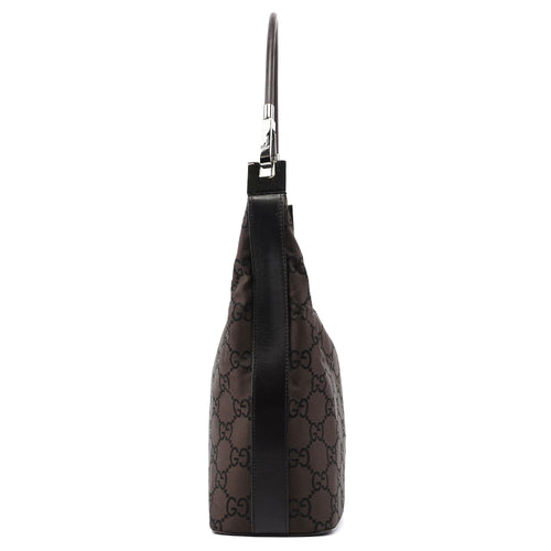 142022 Brown GG Monogram Shoulder Bag