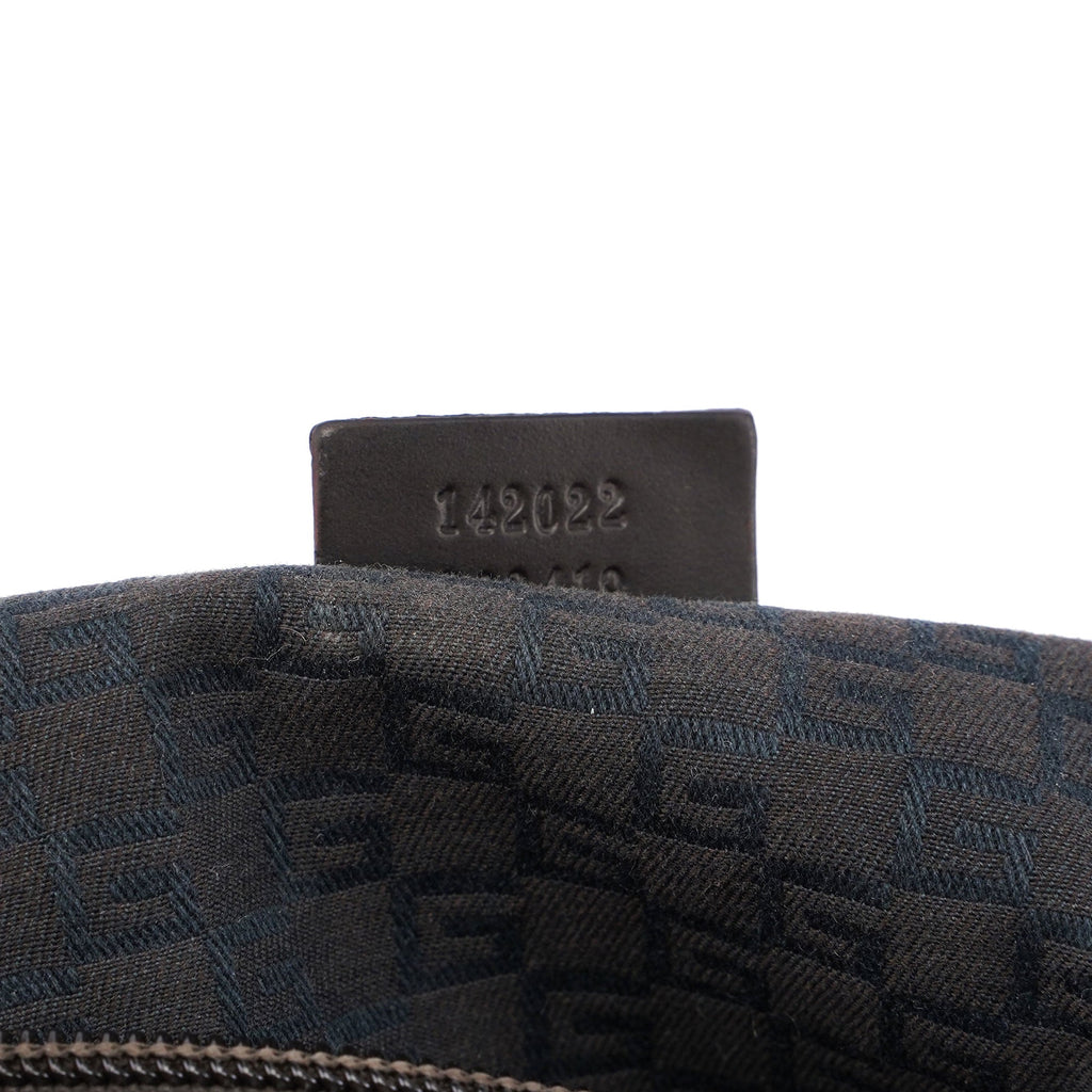 142022 Brown GG Monogram Shoulder Bag