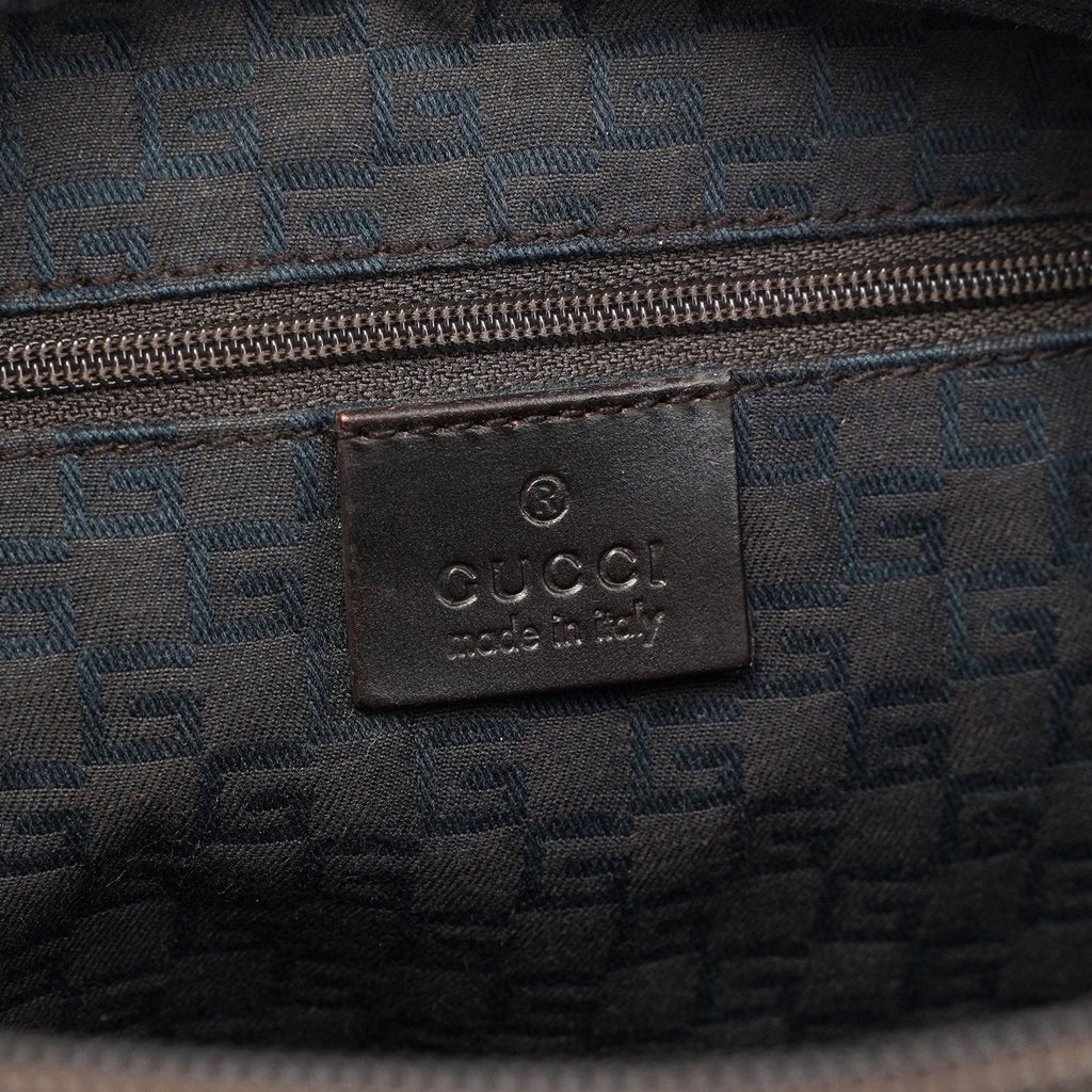 142022 Brown GG Monogram Shoulder Bag