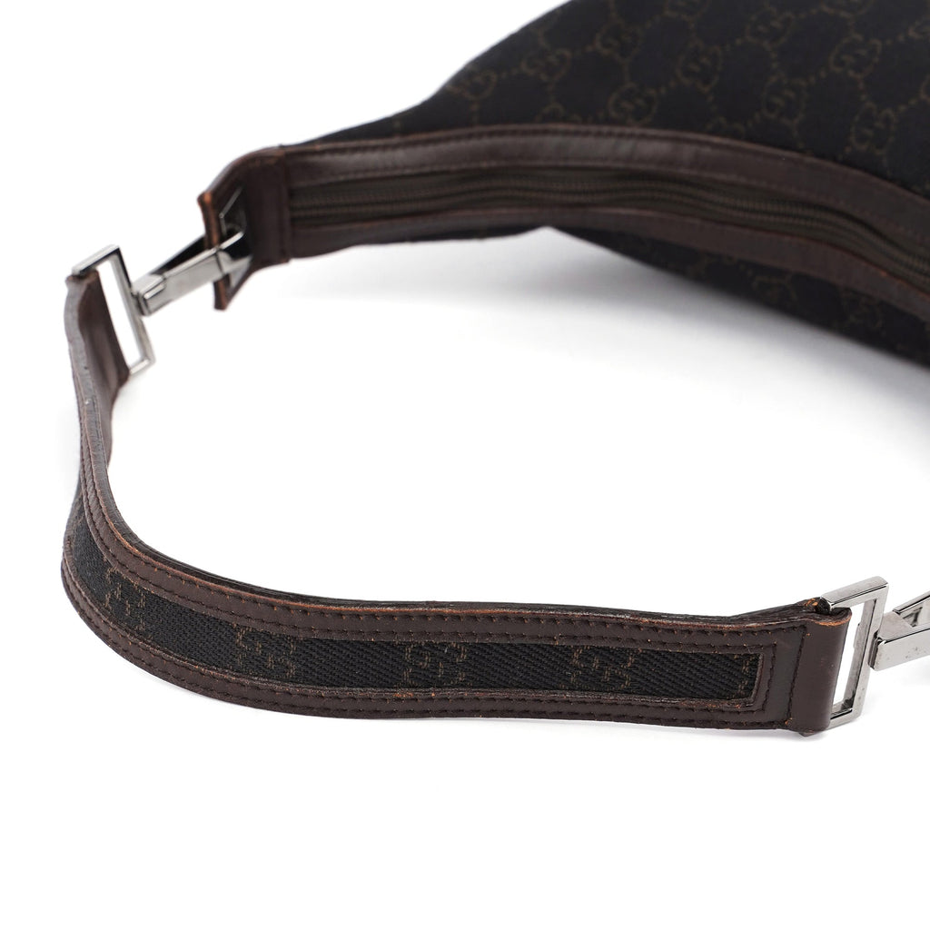 143744 Brown GG Hobo Shoulder Bag