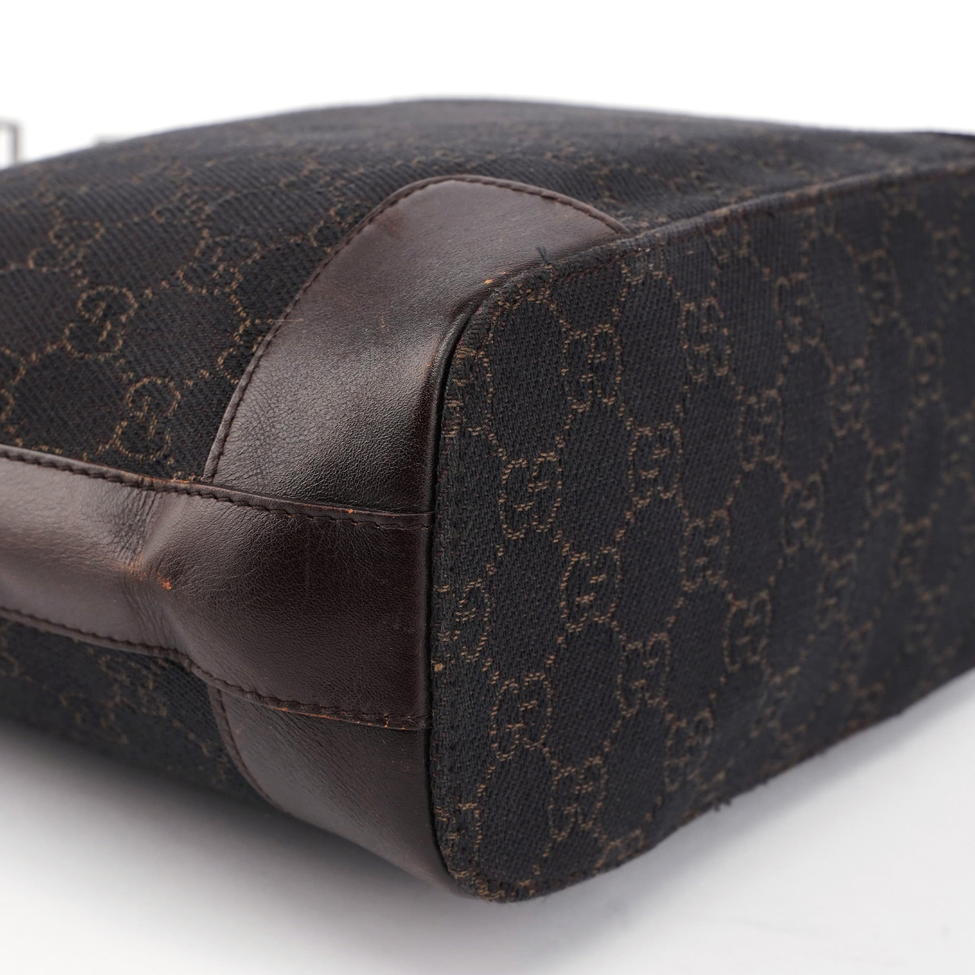 143744 Brown GG Hobo Shoulder Bag