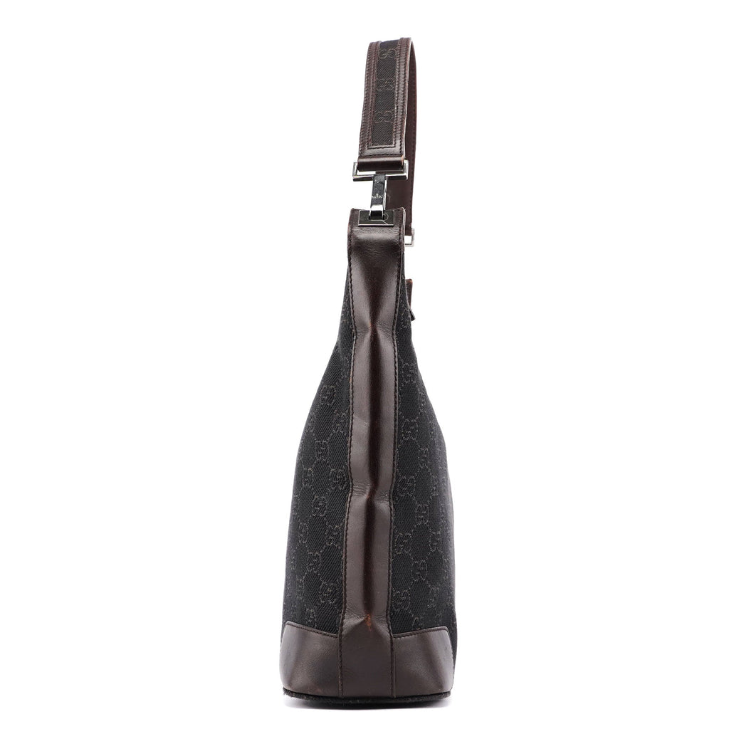 143744 Brown GG Hobo Shoulder Bag
