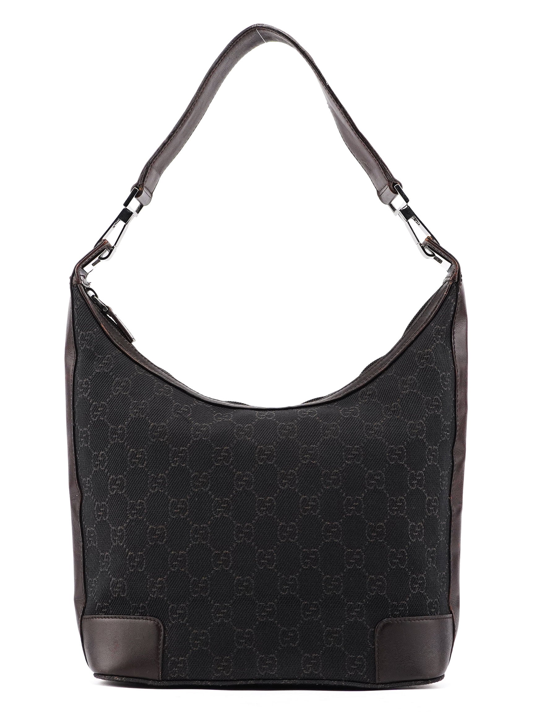 143744 Brown GG Hobo Shoulder Bag