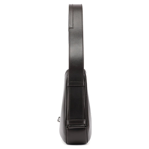 143747 Brown Calfskin Jackie Shoulder Bag