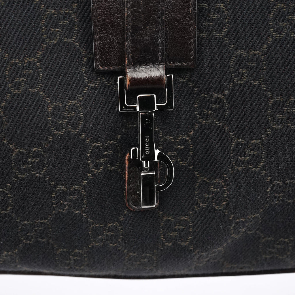 143747 Brown GG Jackie Shoulder Bag