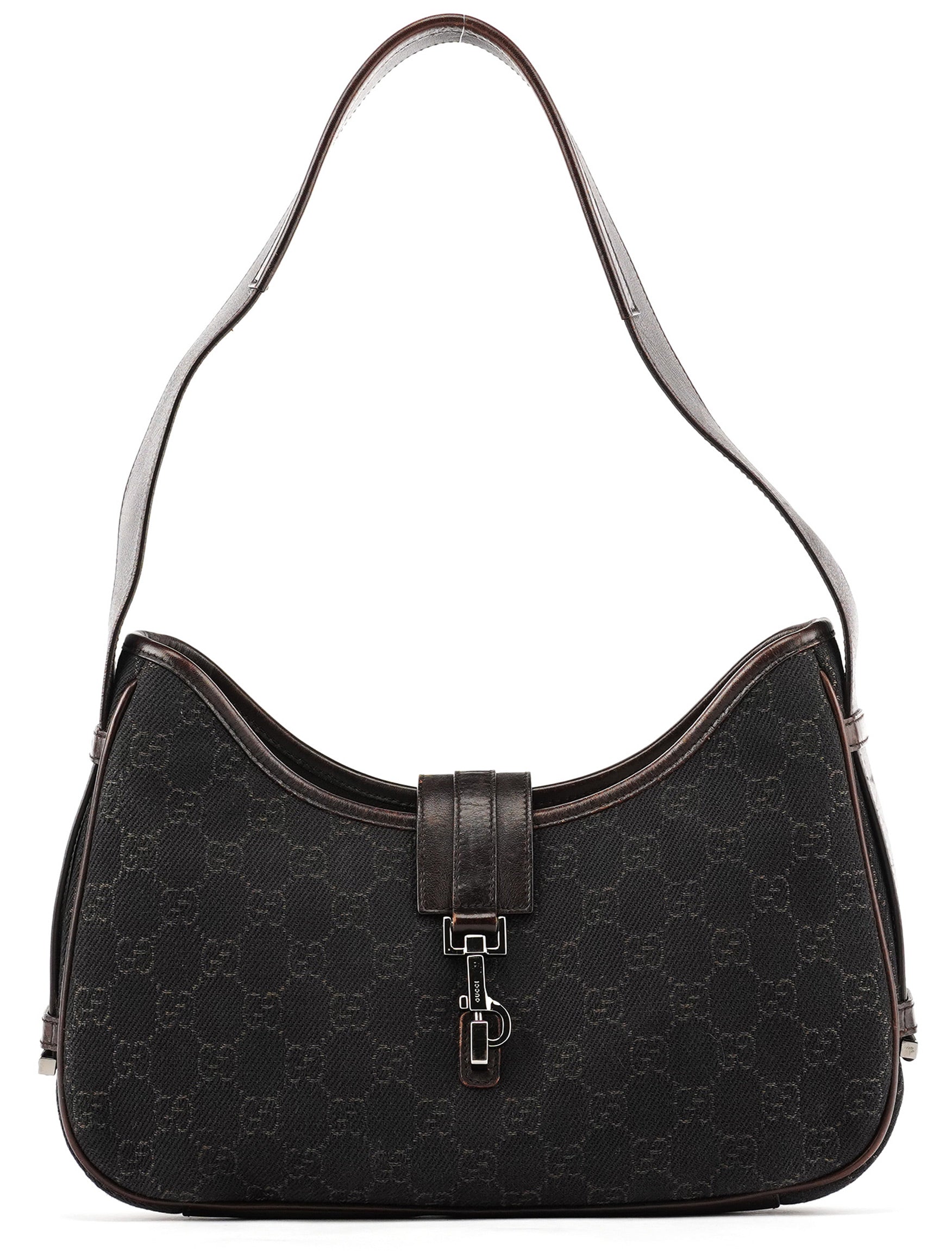 143747 Brown GG Jackie Shoulder Bag
