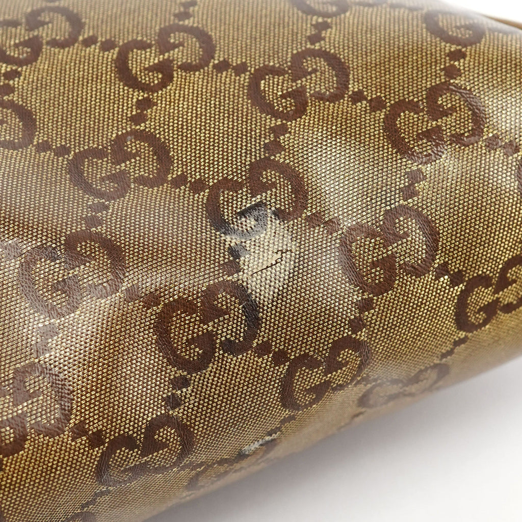 145750 Beige GG Coated Mini Shoulder Bag