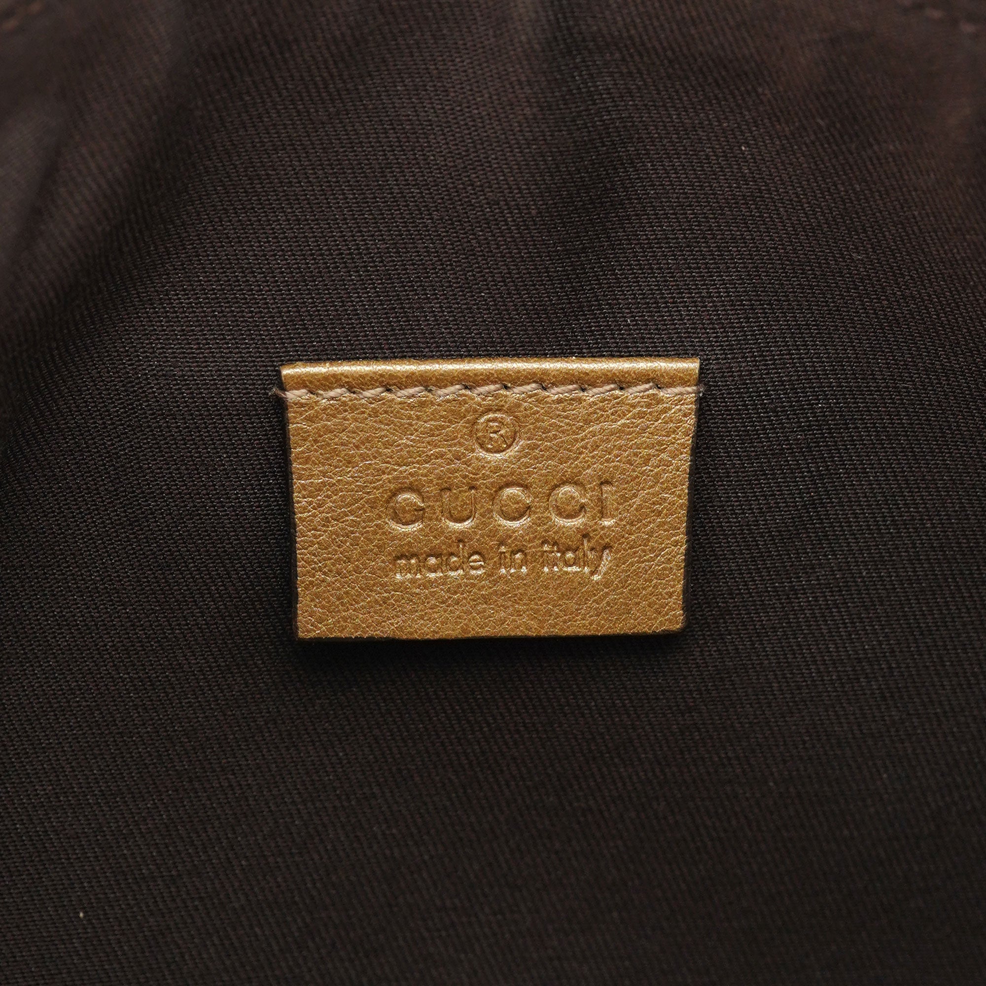 145750 Beige GG Coated Mini Shoulder Bag